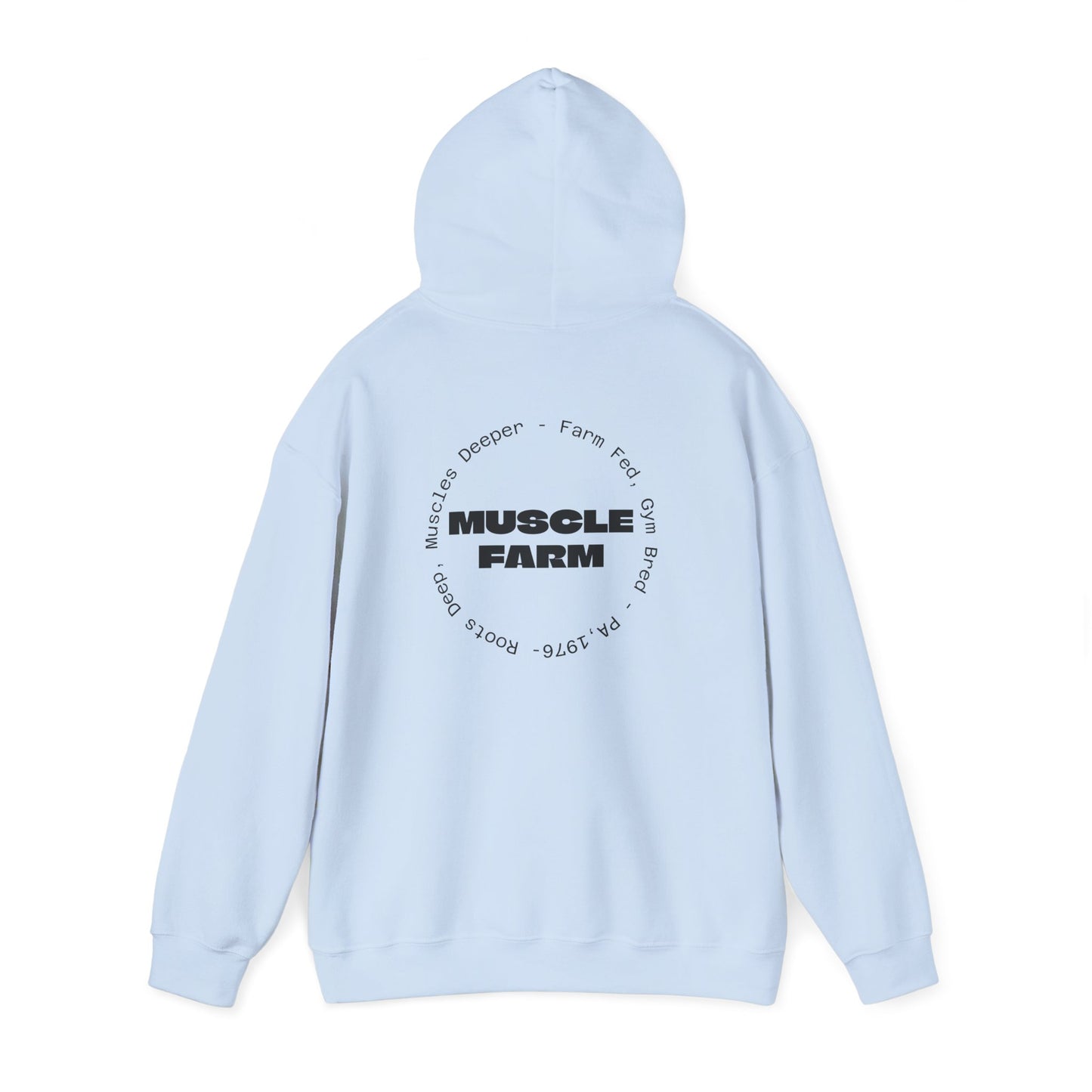 Muscle Farm Hooded Sweatshirt - Wear Your Work Ethic