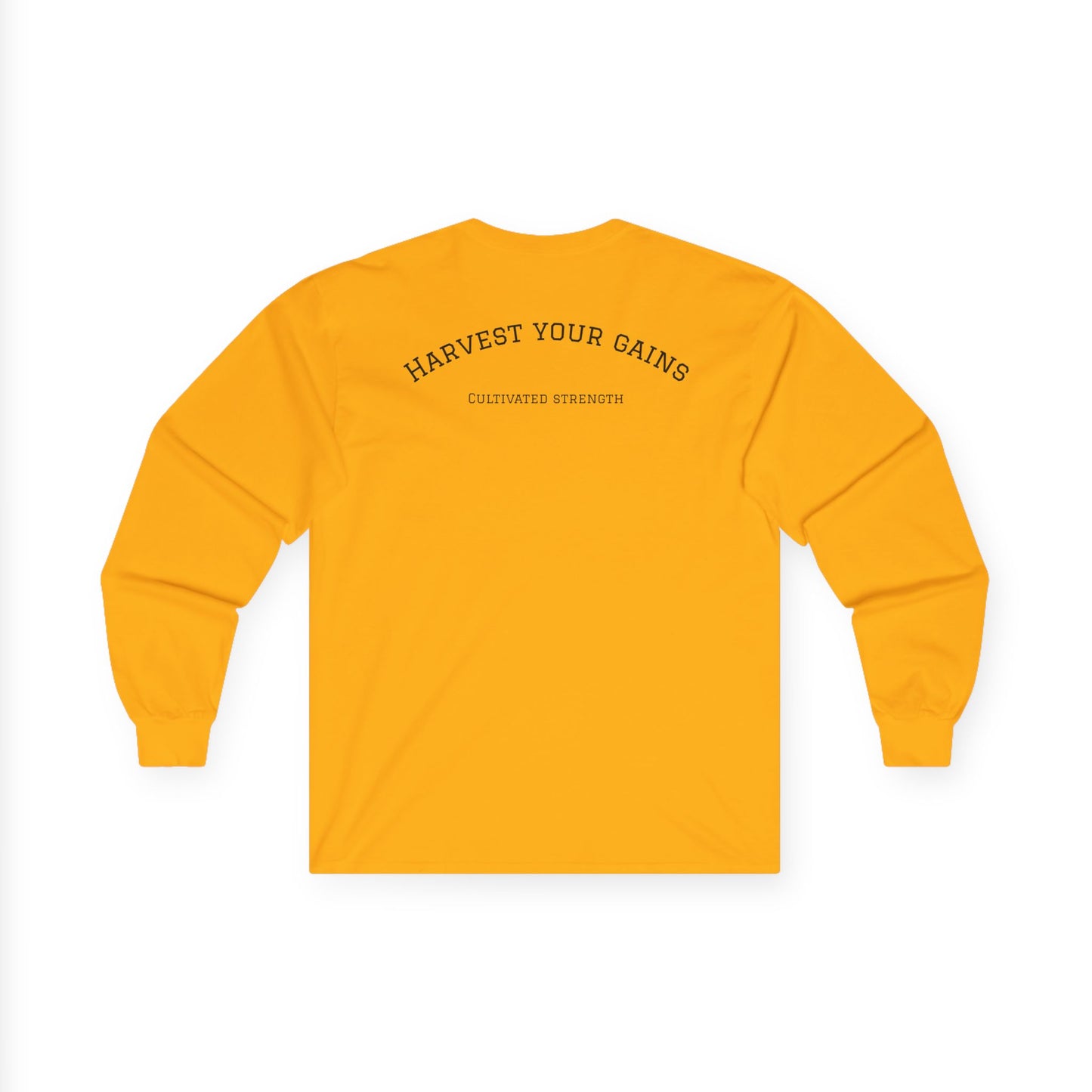 Muscle Farm Long Sleeve Tee - Harvest Your Gains, Unisex T-Shirt, Farm Aesthetic Apparel, Fitness Motivation Shirt, Casual Wear