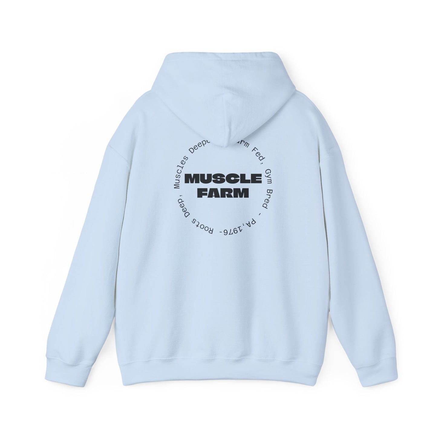 Muscle Farm Hooded Sweatshirt - Wear Your Work Ethic