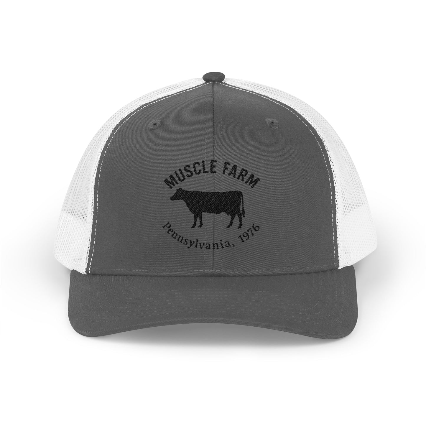 Muscle Farm Snapback Trucker Cap, Farm Hat, Country Style Cap, Gift for Farmers, Outdoor Activities Accessories