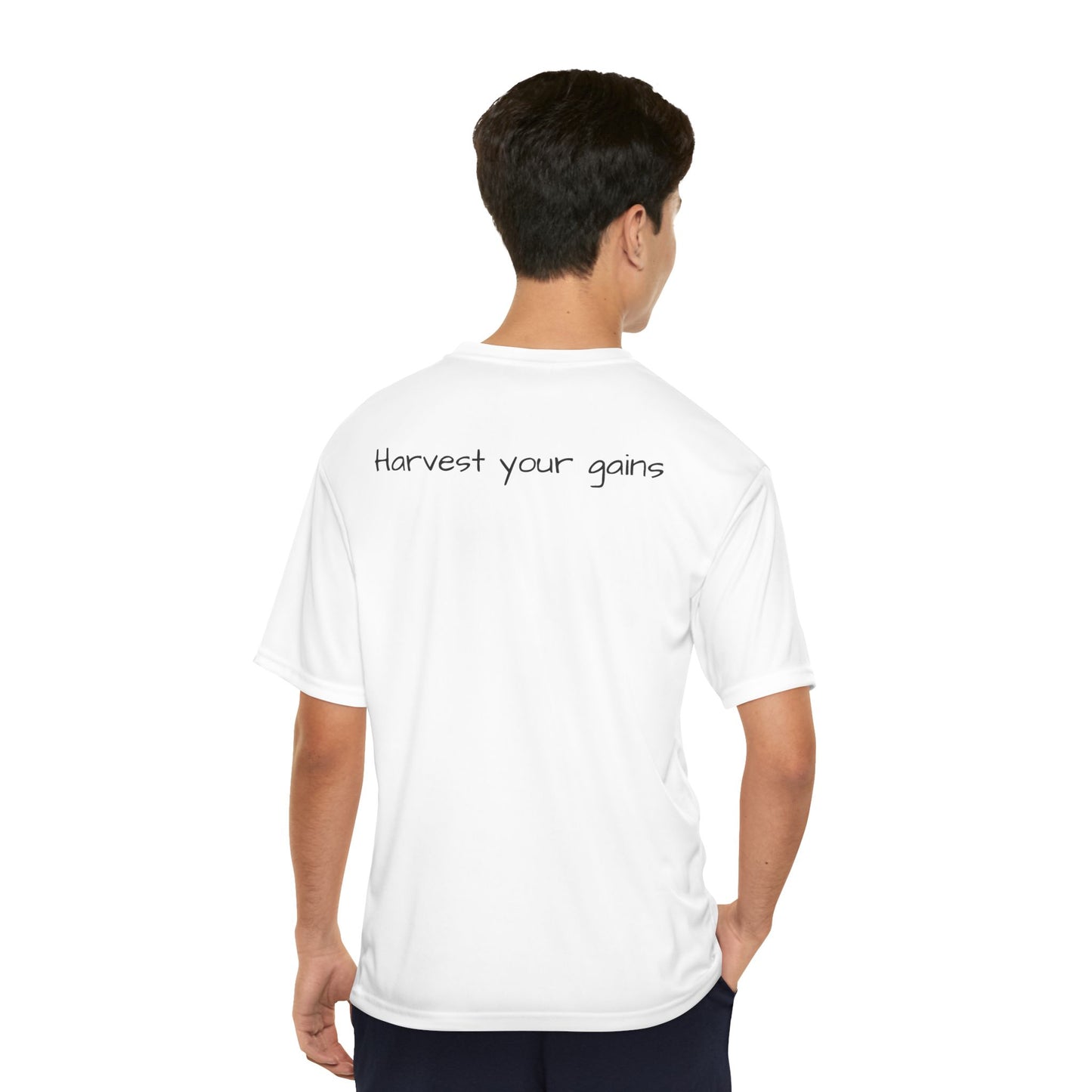 Performance T-Shirt for Men - Muscle Farm Work Ethic Badge of Honor Fitness Apparel