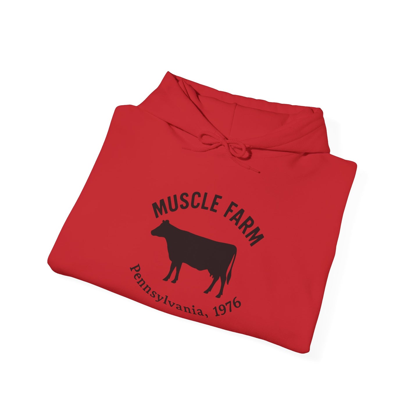 Muscle Farm Hooded Sweatshirt - Wear Your Work Ethic