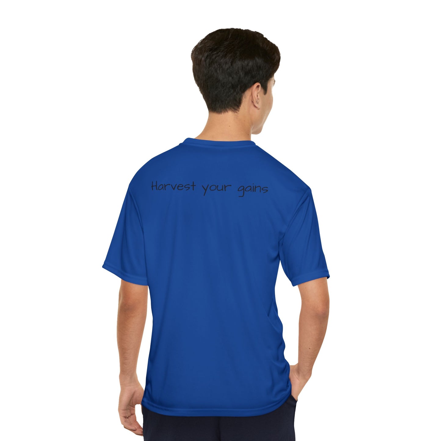 Performance T-Shirt for Men - Muscle Farm Work Ethic Badge of Honor Fitness Apparel