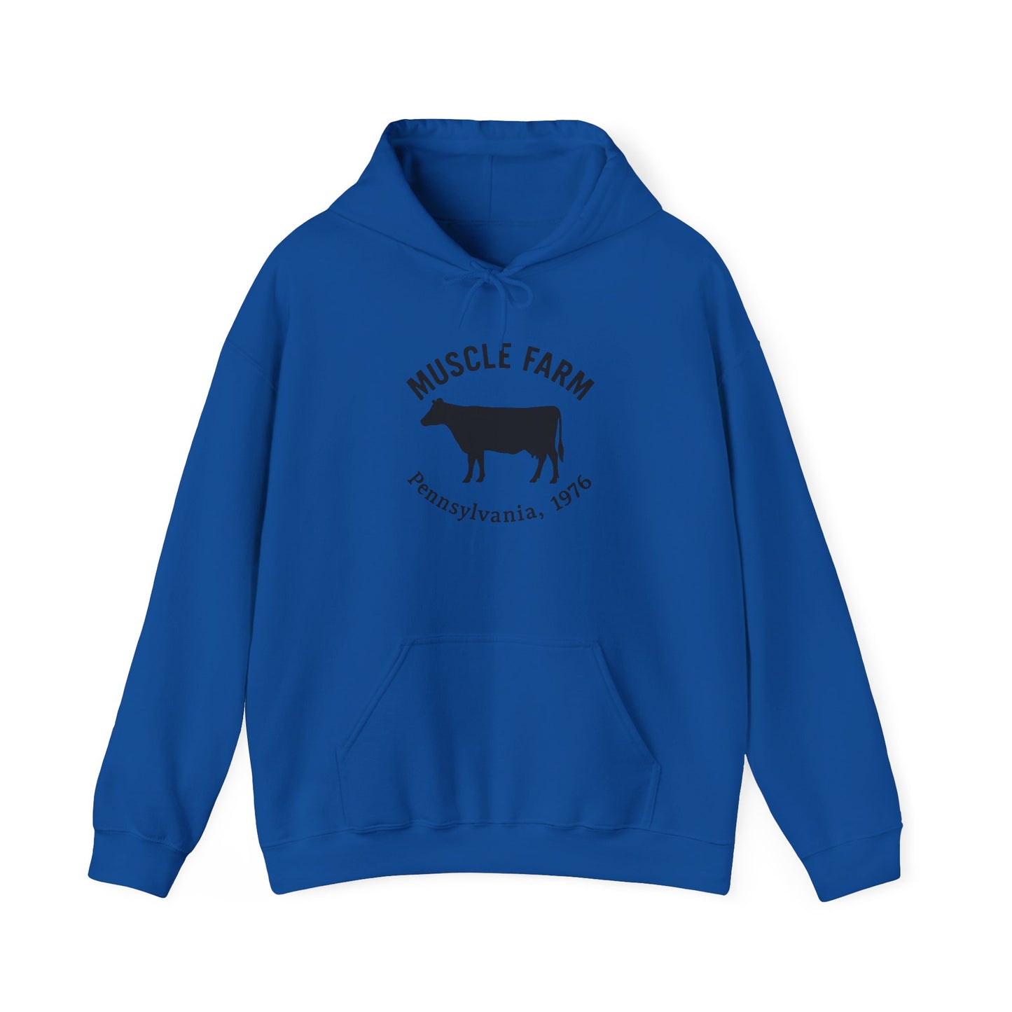 Muscle Farm Hooded Sweatshirt - Wear Your Work Ethic