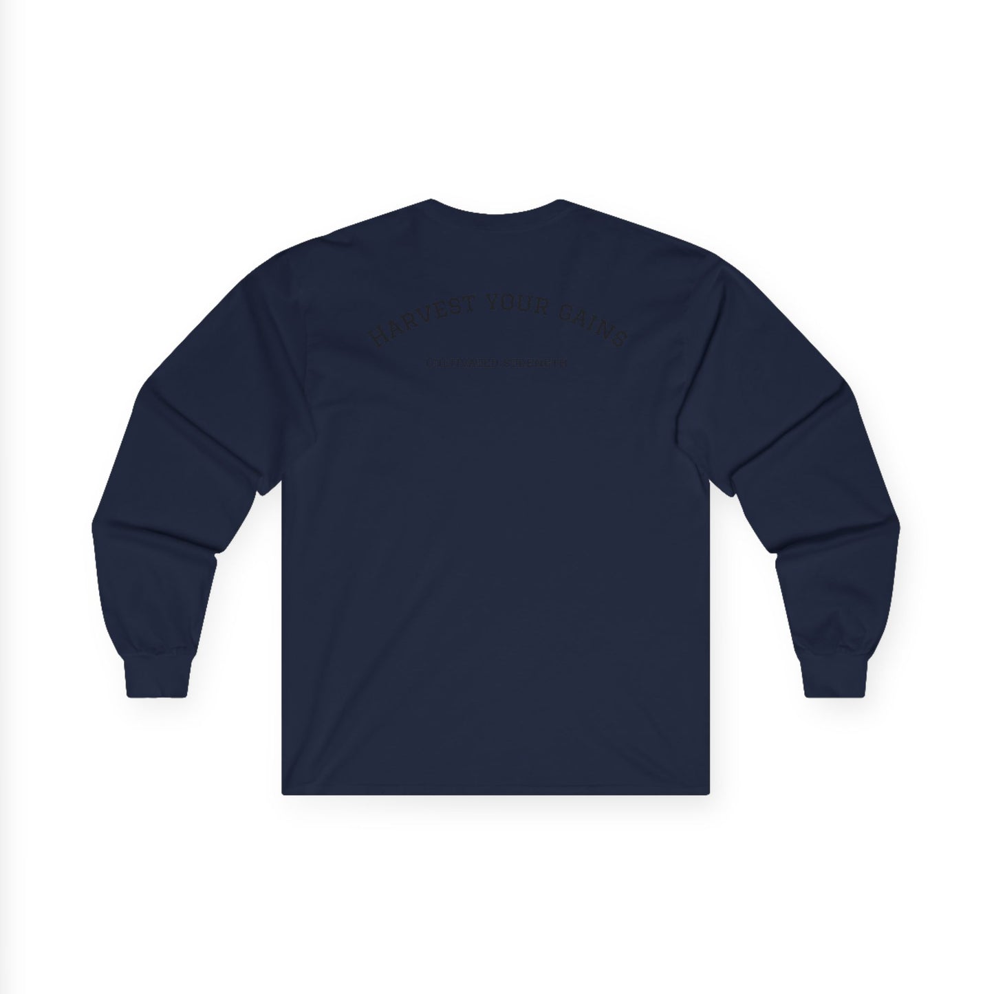 Muscle Farm Long Sleeve Tee - Harvest Your Gains, Unisex T-Shirt, Farm Aesthetic Apparel, Fitness Motivation Shirt, Casual Wear