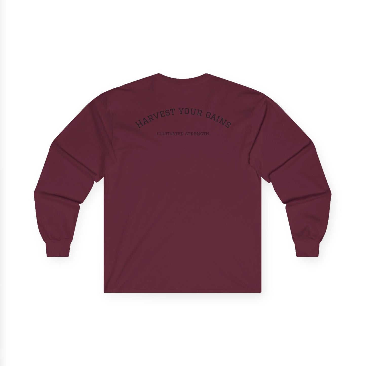 Muscle Farm Long Sleeve Tee - Harvest Your Gains, Unisex T-Shirt, Farm Aesthetic Apparel, Fitness Motivation Shirt, Casual Wear