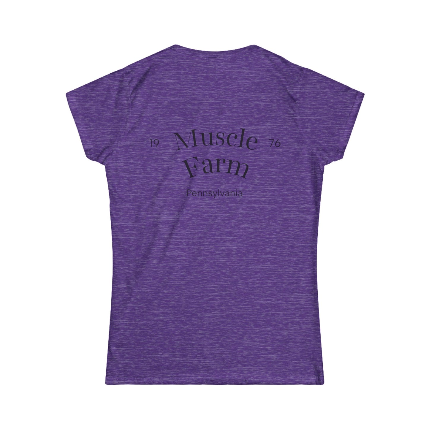 Women's Tee - Muscle Farm Wear Your Work Ethic Statement Shirt