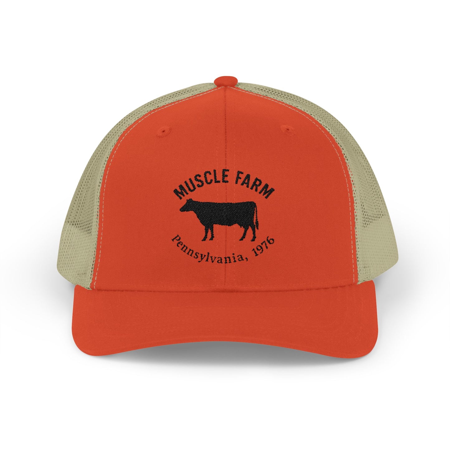 Muscle Farm Snapback Trucker Cap, Farm Hat, Country Style Cap, Gift for Farmers, Outdoor Activities Accessories