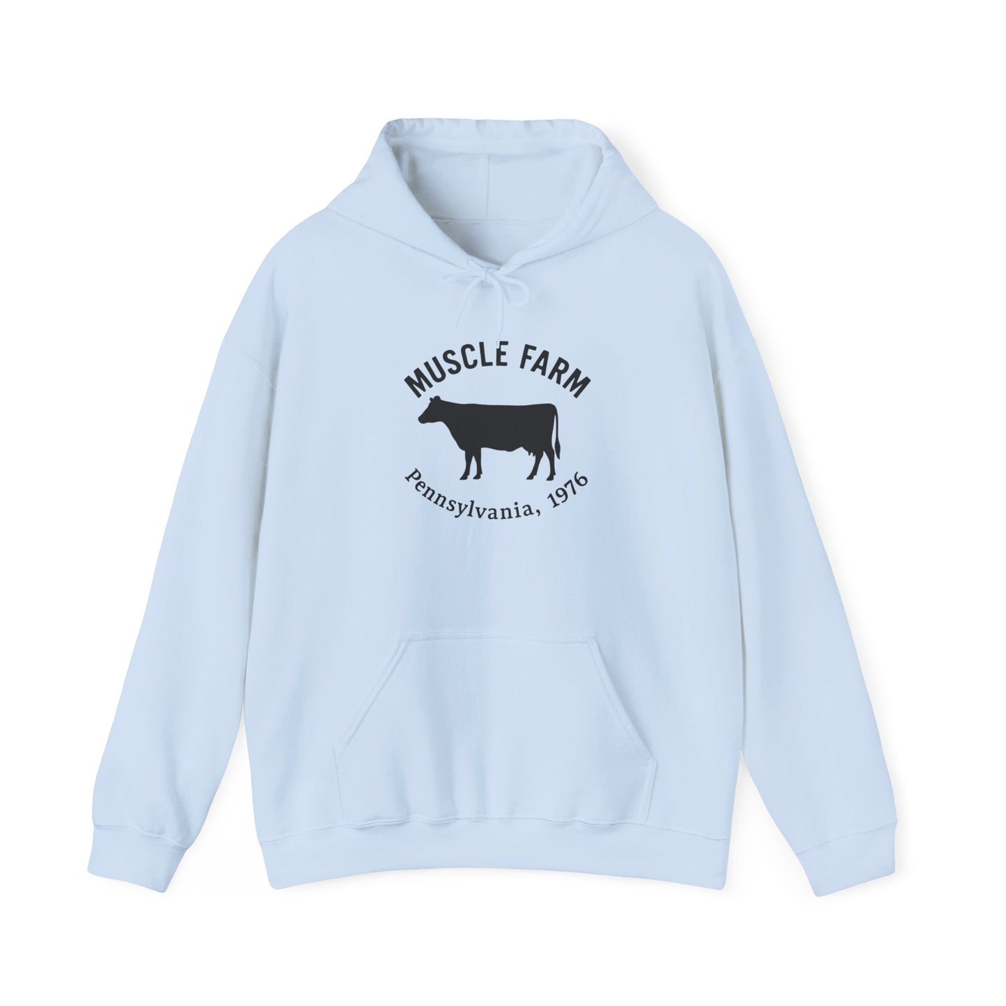 Muscle Farm Hooded Sweatshirt - Wear Your Work Ethic
