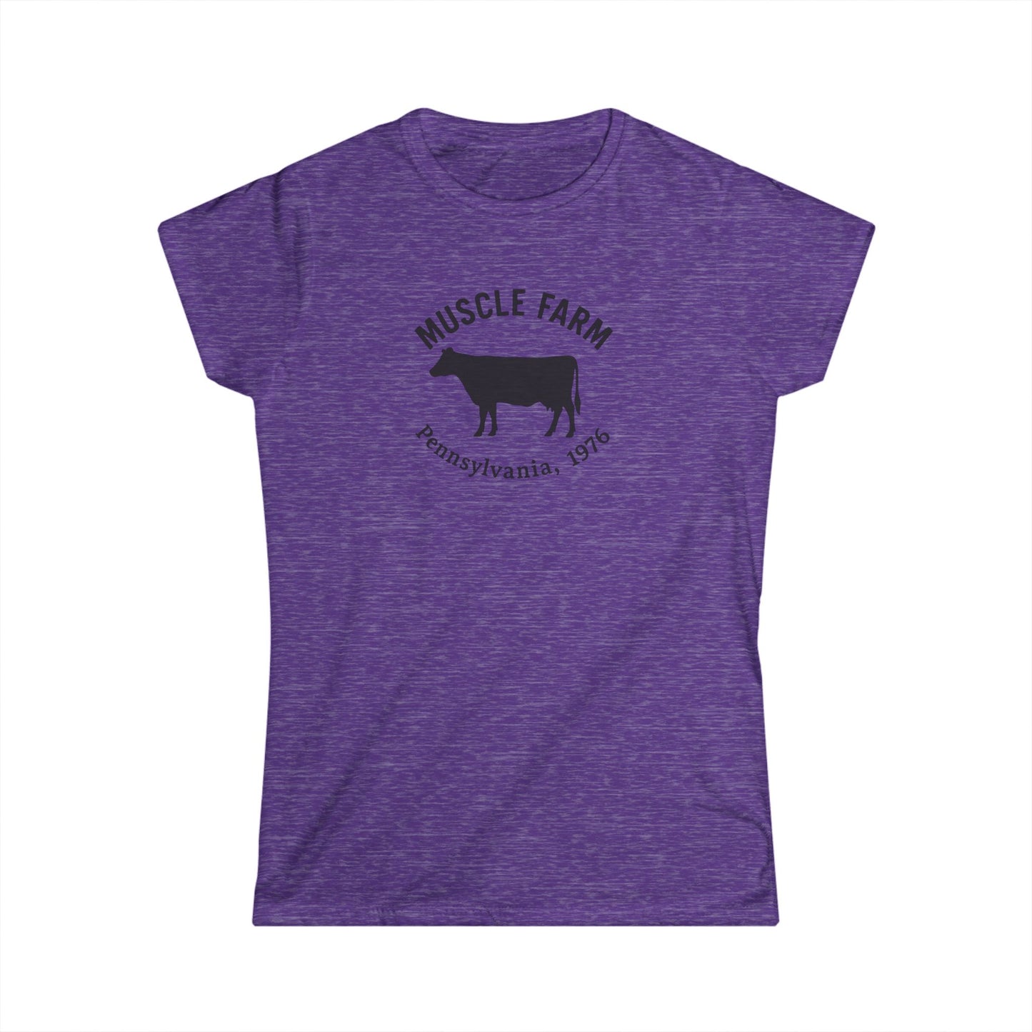 Women's Tee - Muscle Farm Wear Your Work Ethic Statement Shirt