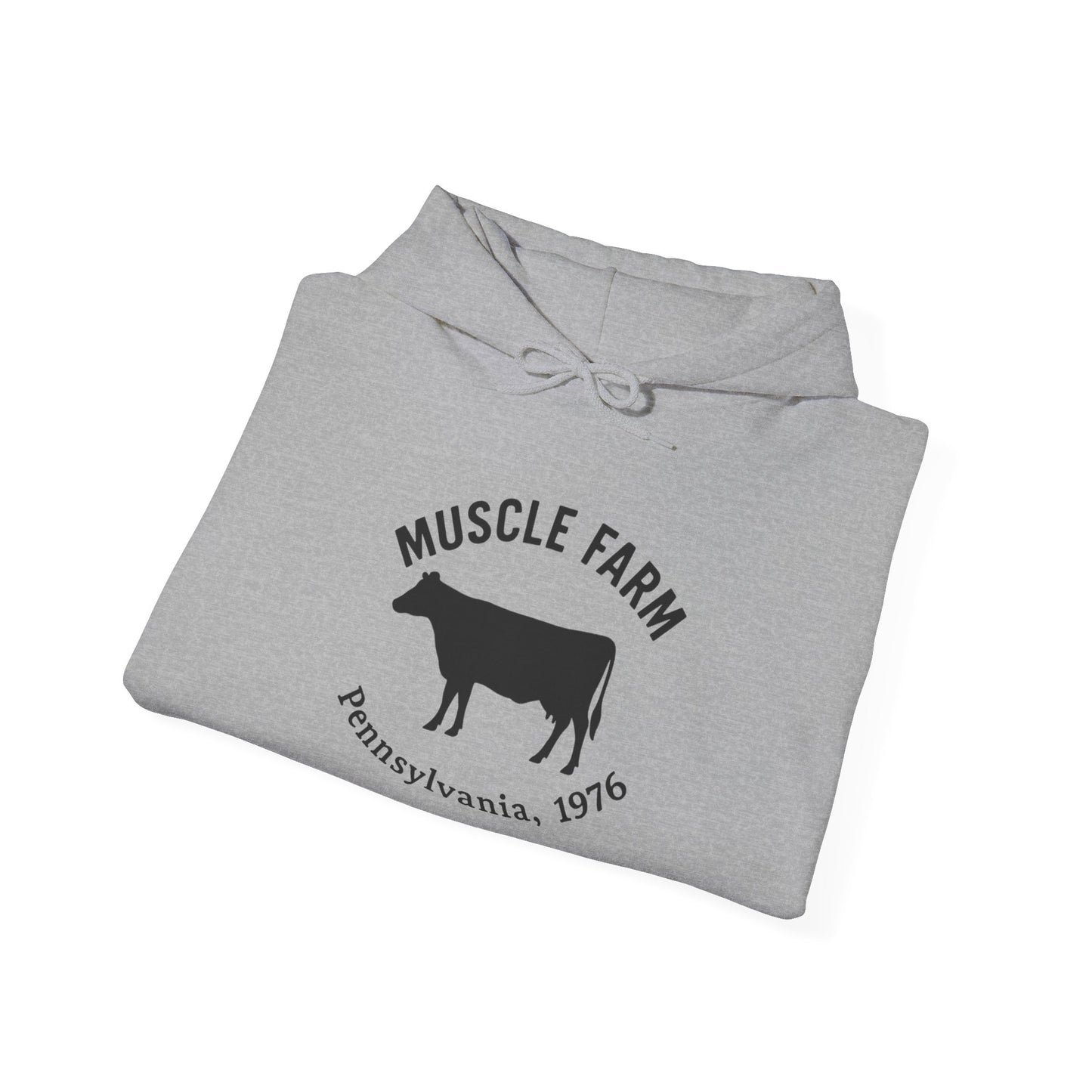 Muscle Farm Hooded Sweatshirt - Wear Your Work Ethic