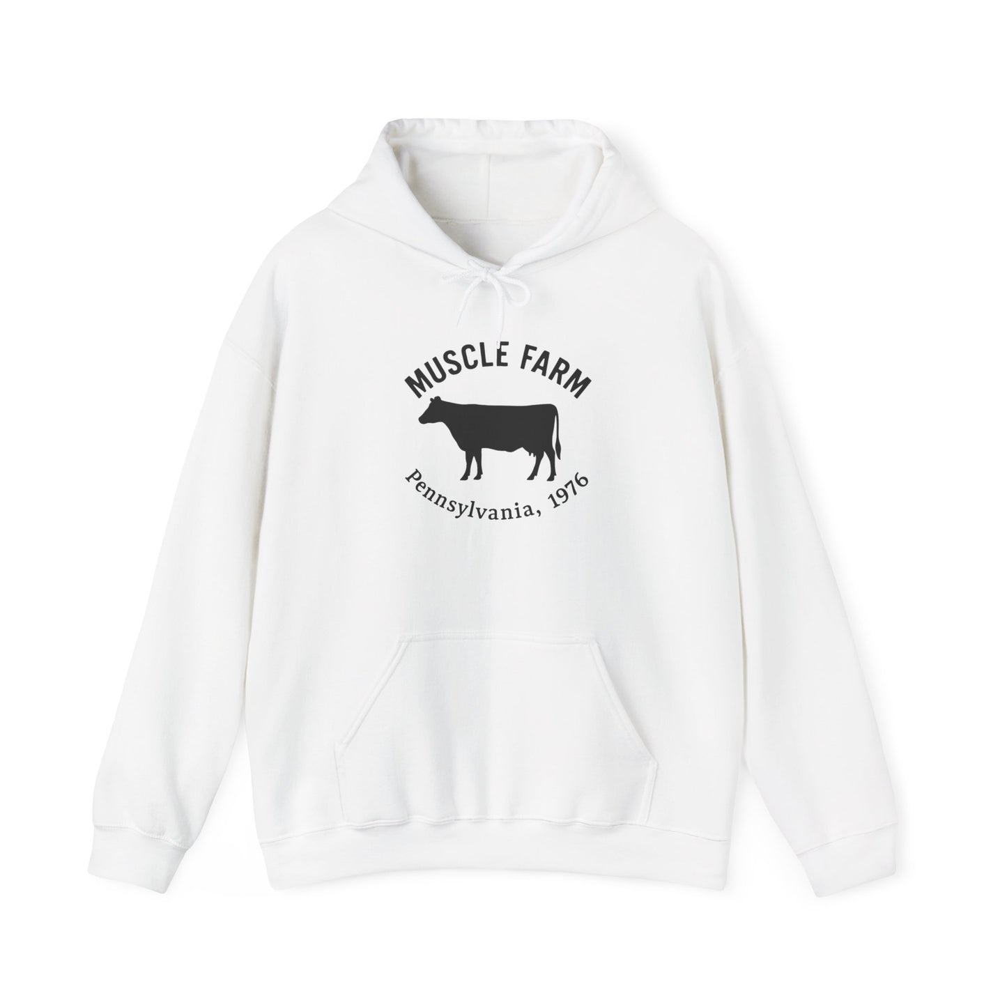 Muscle Farm Hooded Sweatshirt - Wear Your Work Ethic