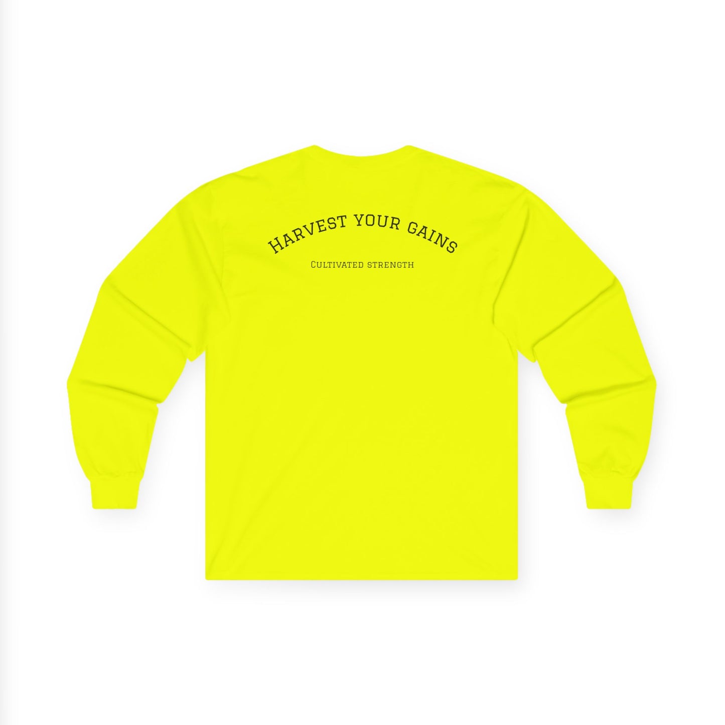 Muscle Farm Long Sleeve Tee - Harvest Your Gains, Unisex T-Shirt, Farm Aesthetic Apparel, Fitness Motivation Shirt, Casual Wear