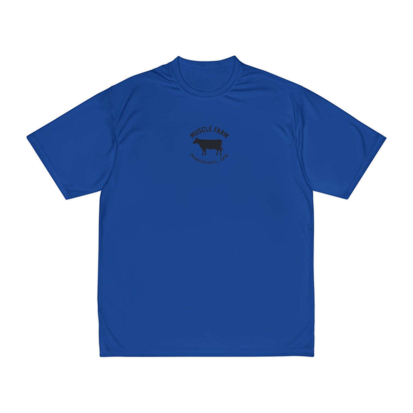 Performance T-Shirt for Men - Muscle Farm Work Ethic Badge of Honor Fitness Apparel