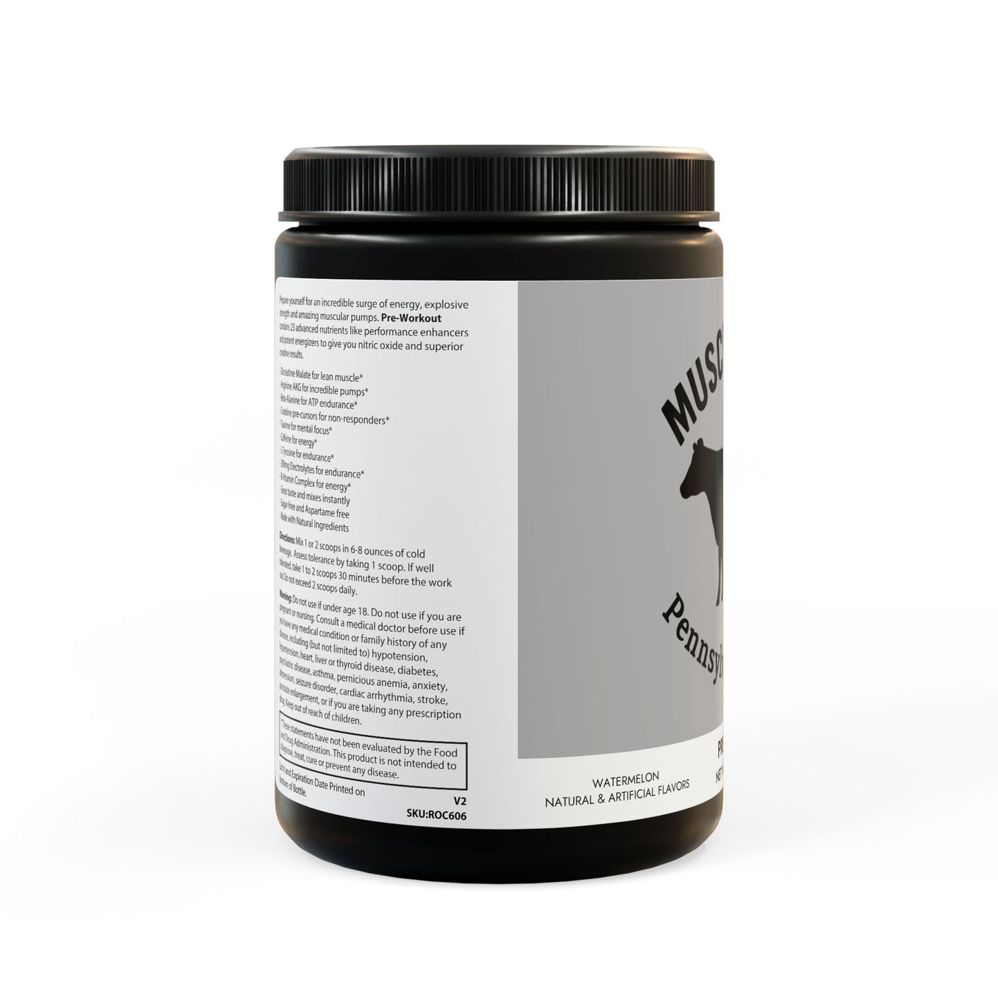 Pre-Workout Supplement, Watermelon (300g, 10.58oz)