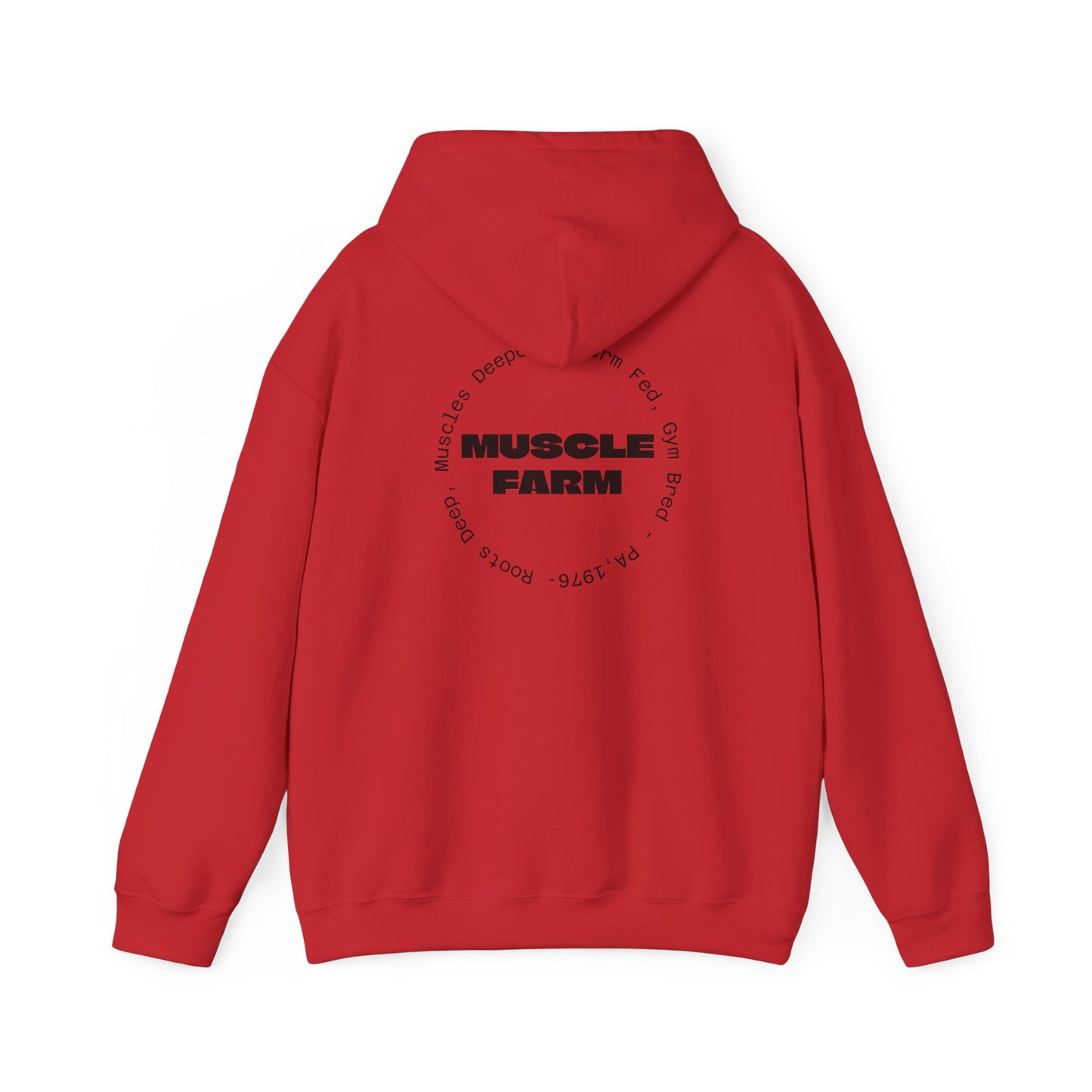 Muscle Farm Hooded Sweatshirt - Wear Your Work Ethic