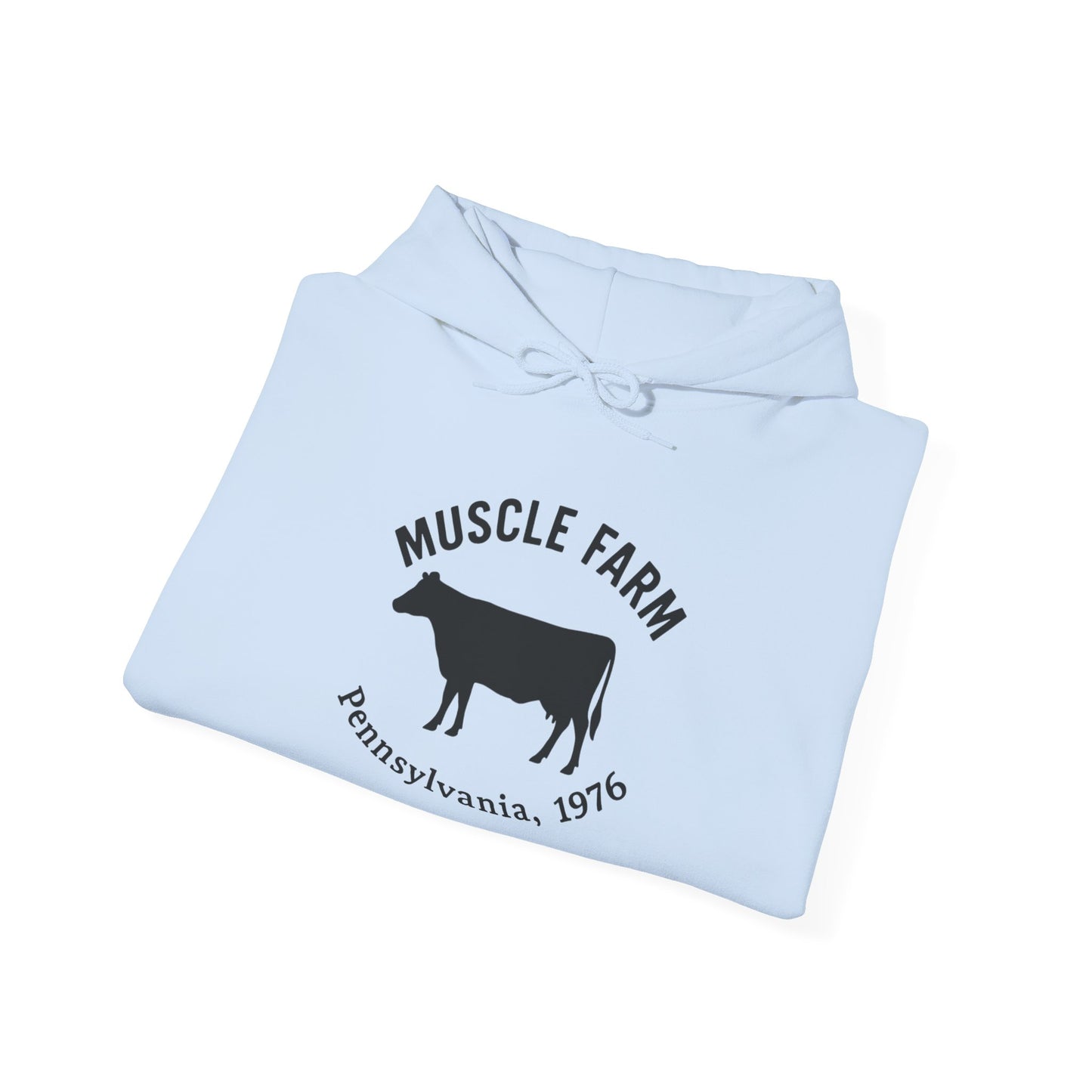 Muscle Farm Hooded Sweatshirt - Wear Your Work Ethic