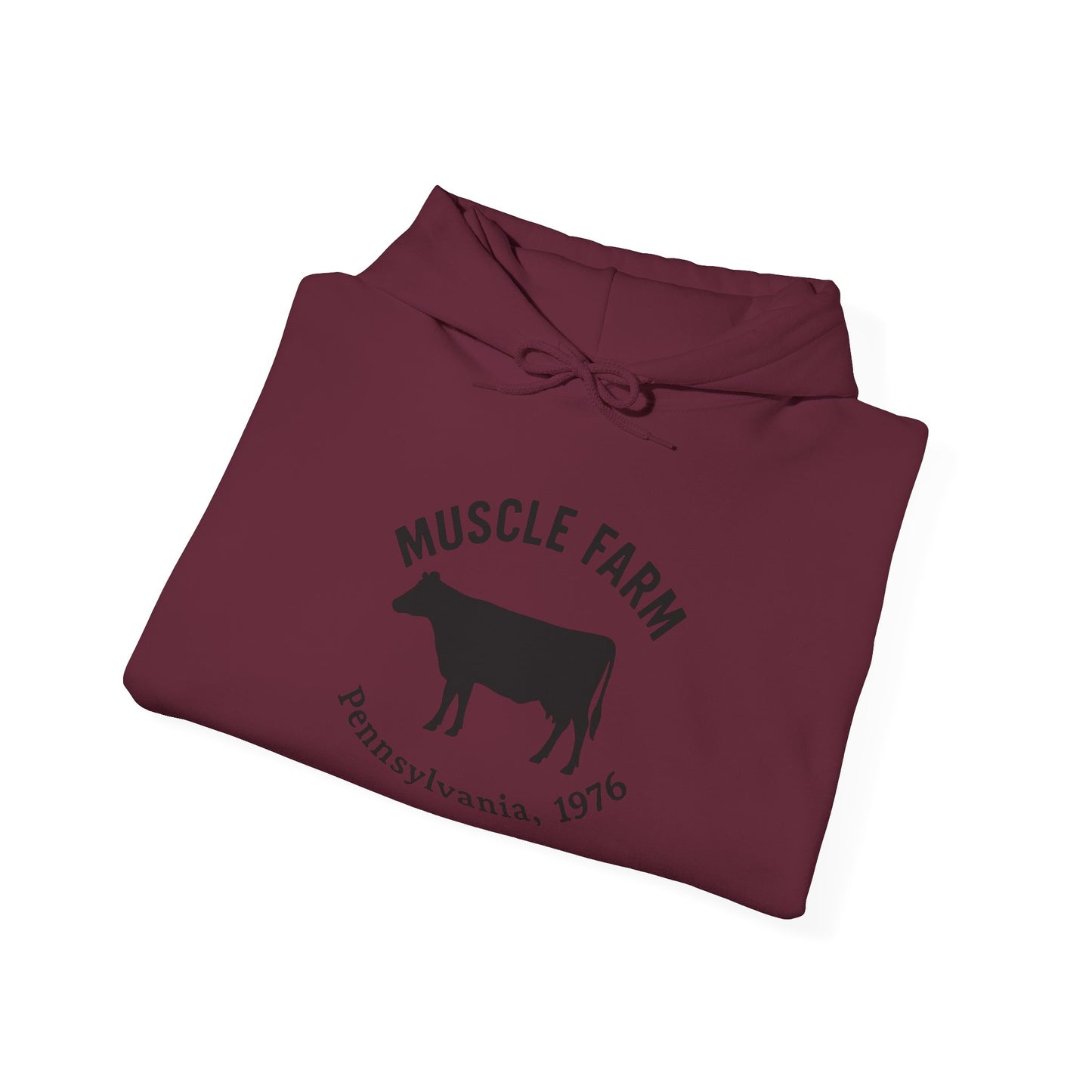 Muscle Farm Hooded Sweatshirt - Wear Your Work Ethic