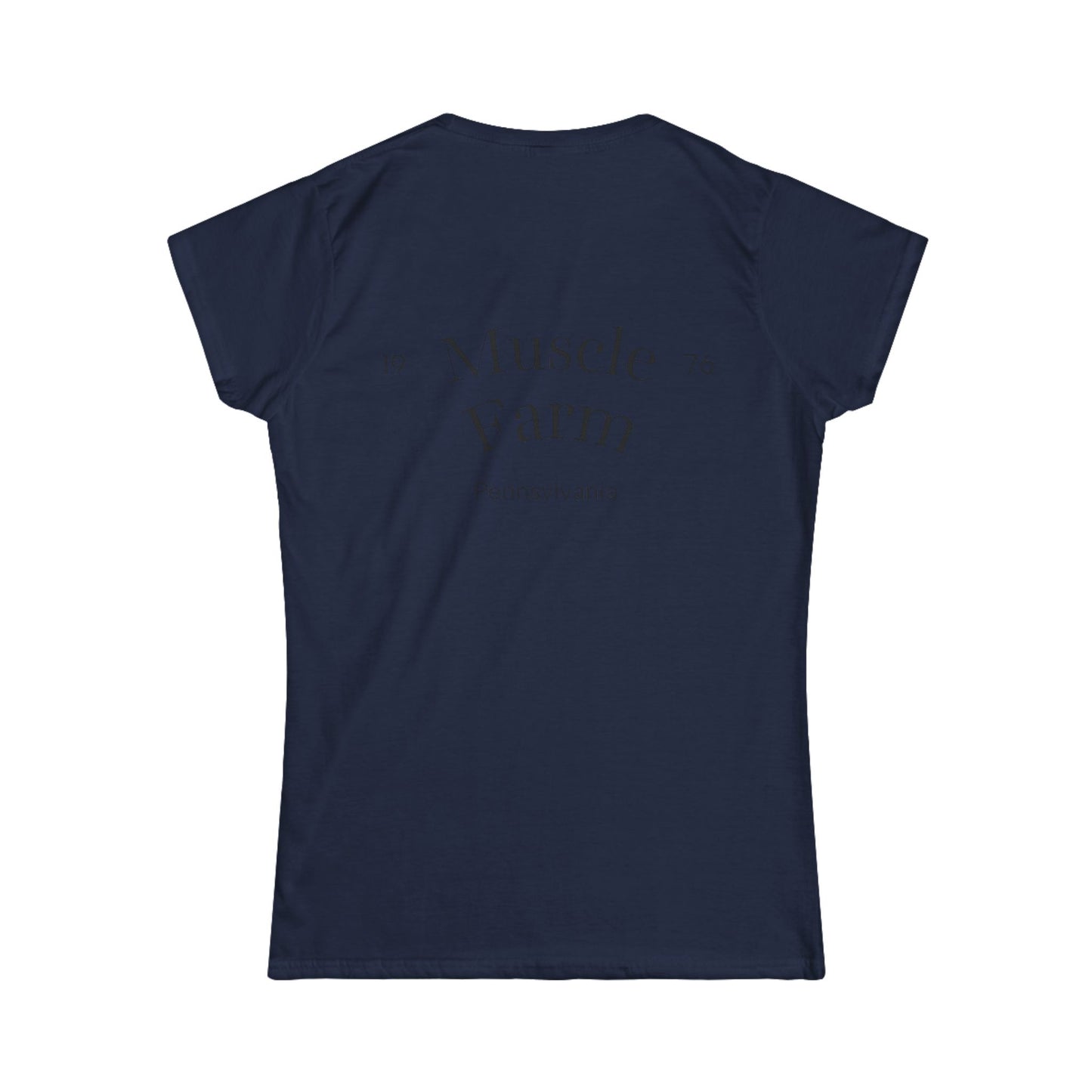 Women's Tee - Muscle Farm Wear Your Work Ethic Statement Shirt