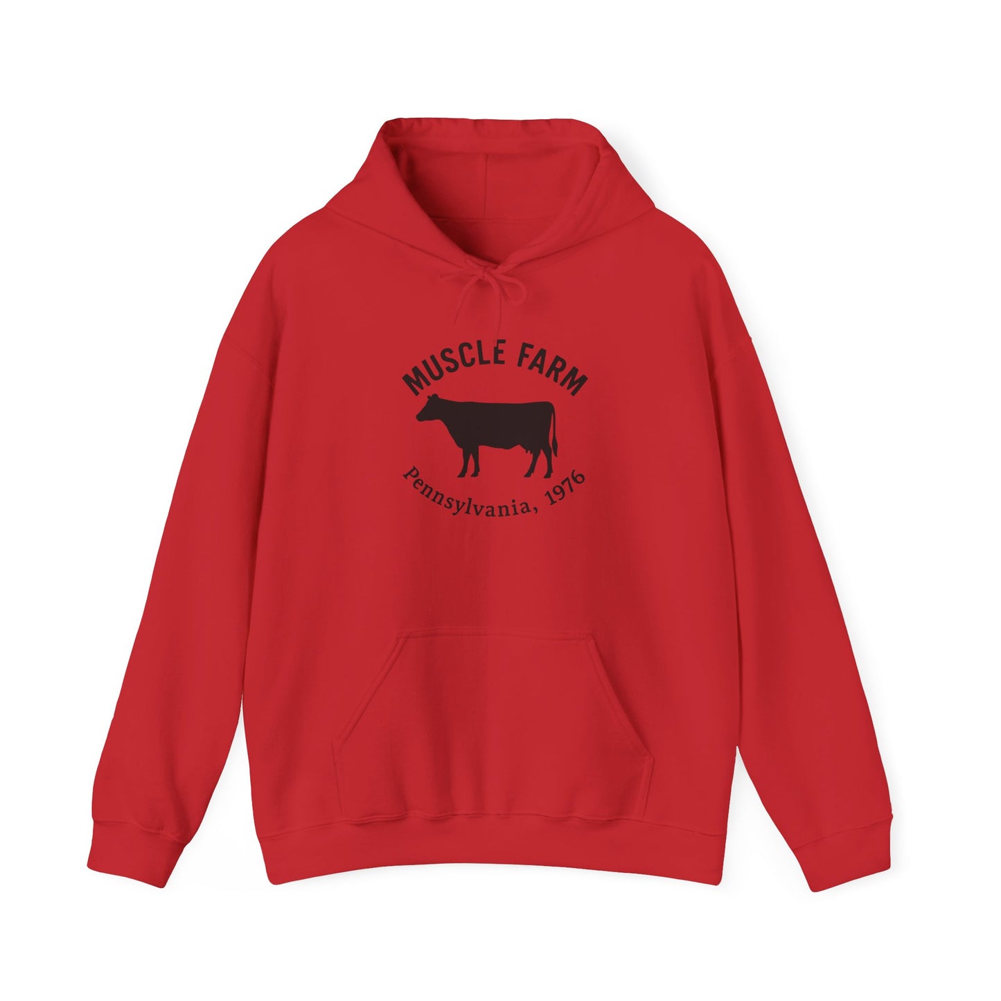 Muscle Farm Hooded Sweatshirt - Wear Your Work Ethic
