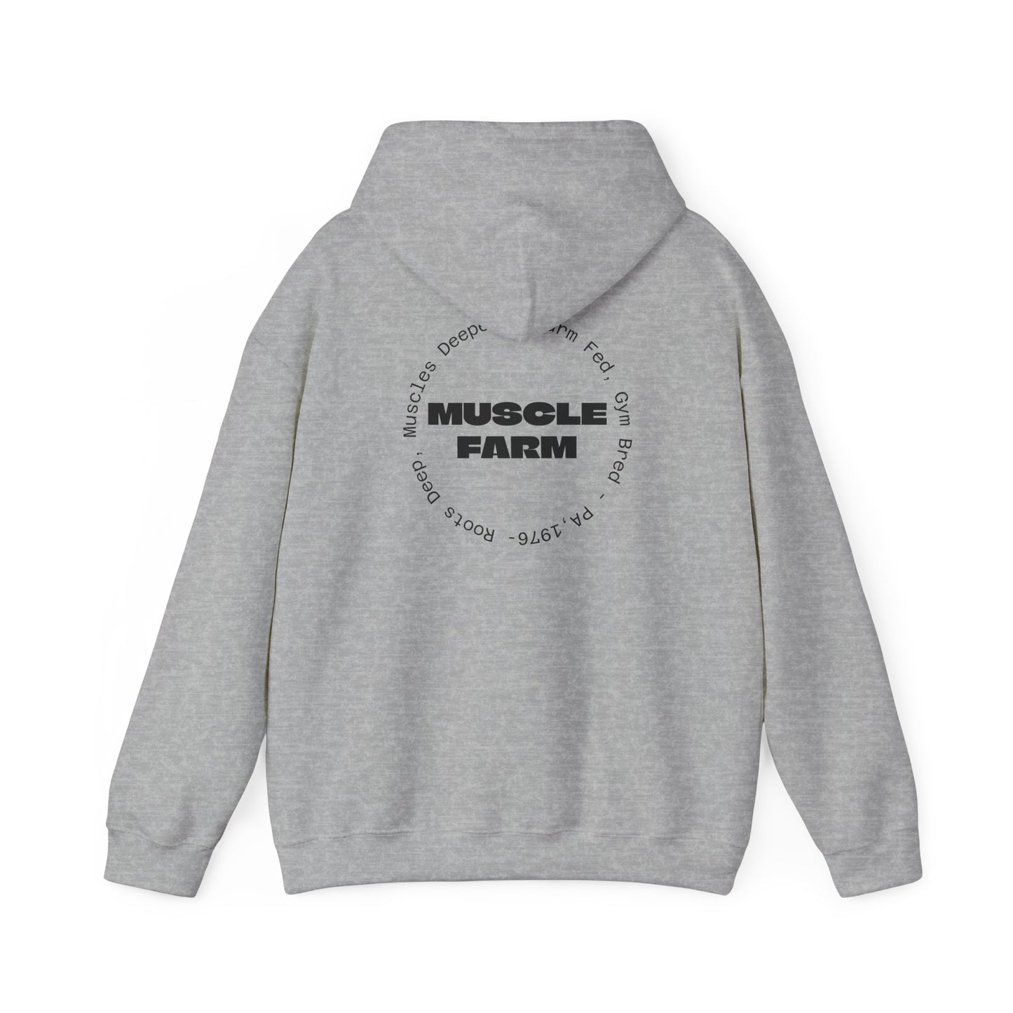 Muscle Farm Hooded Sweatshirt - Wear Your Work Ethic