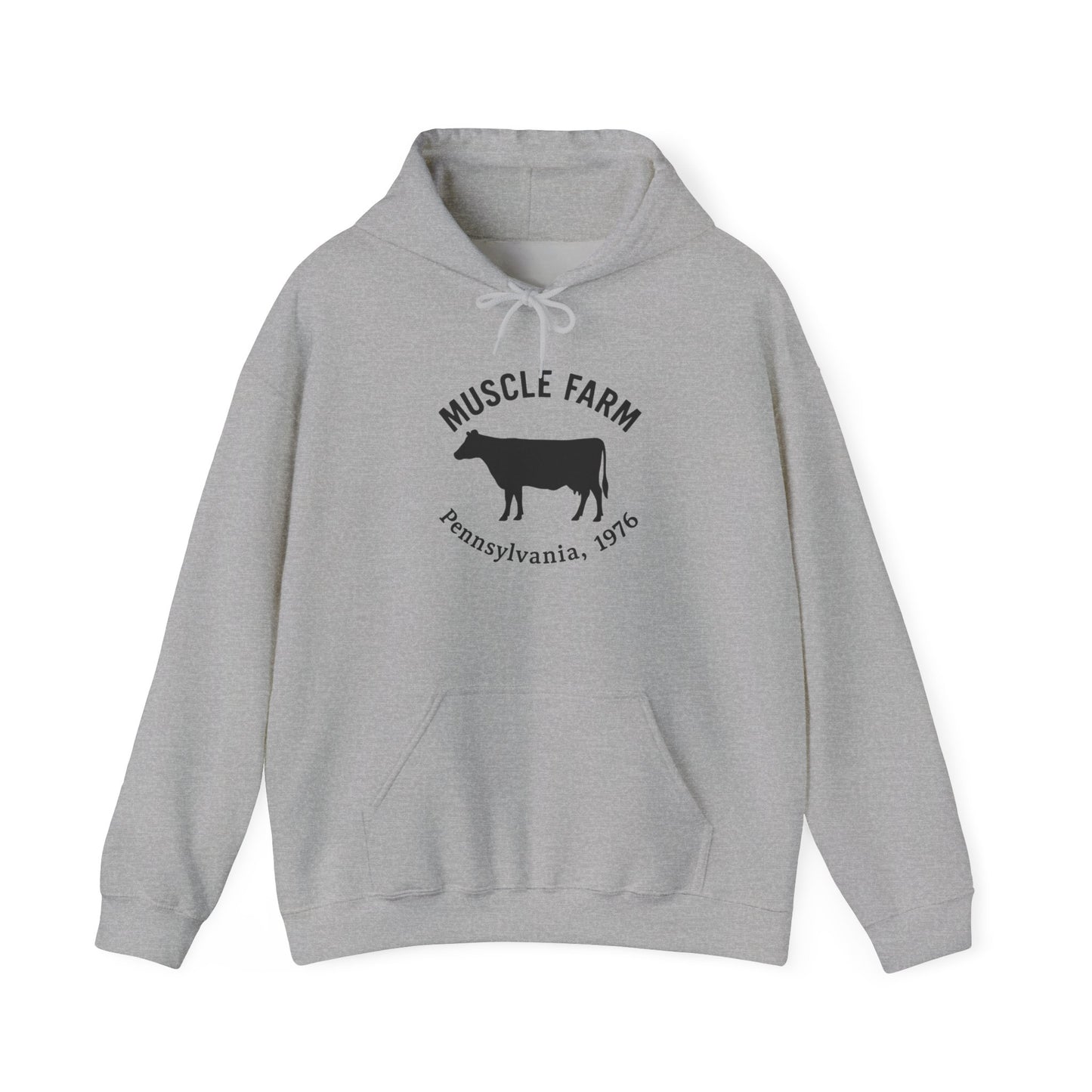 Muscle Farm Hooded Sweatshirt - Wear Your Work Ethic
