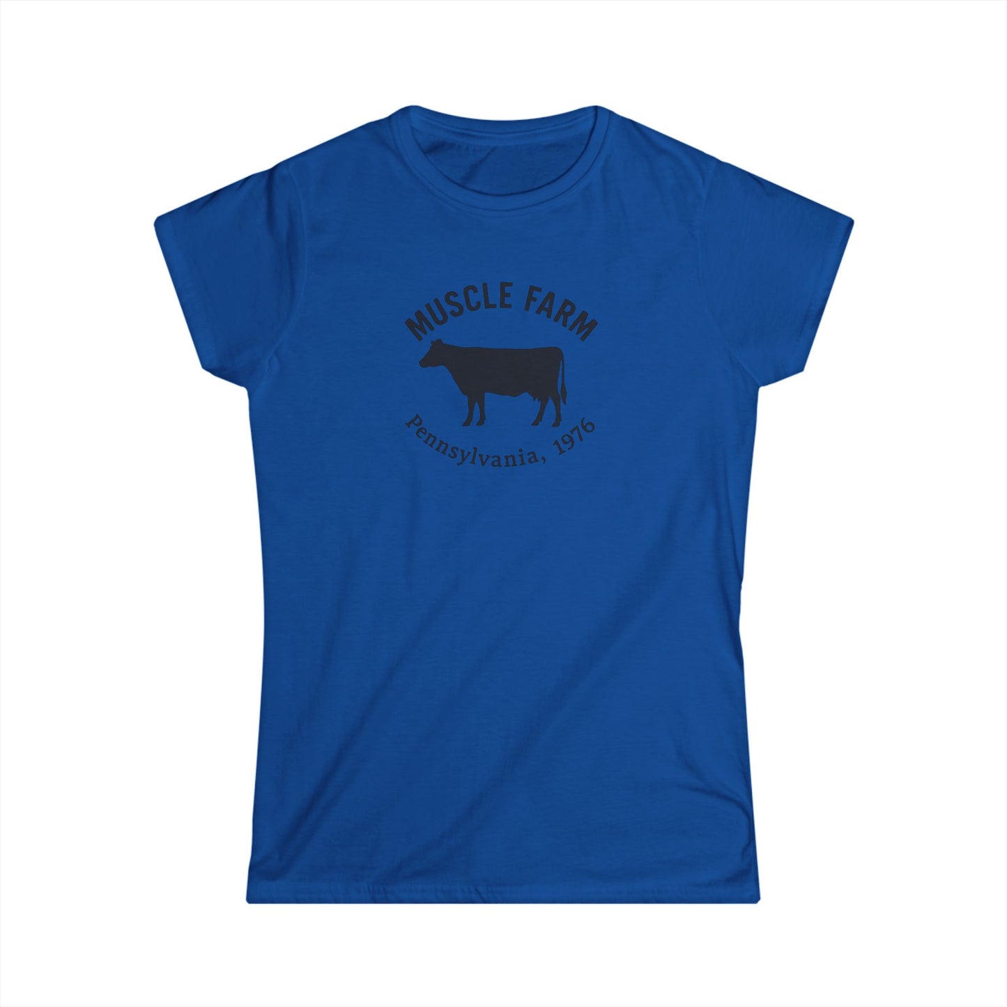 Women's Tee - Muscle Farm Wear Your Work Ethic Statement Shirt