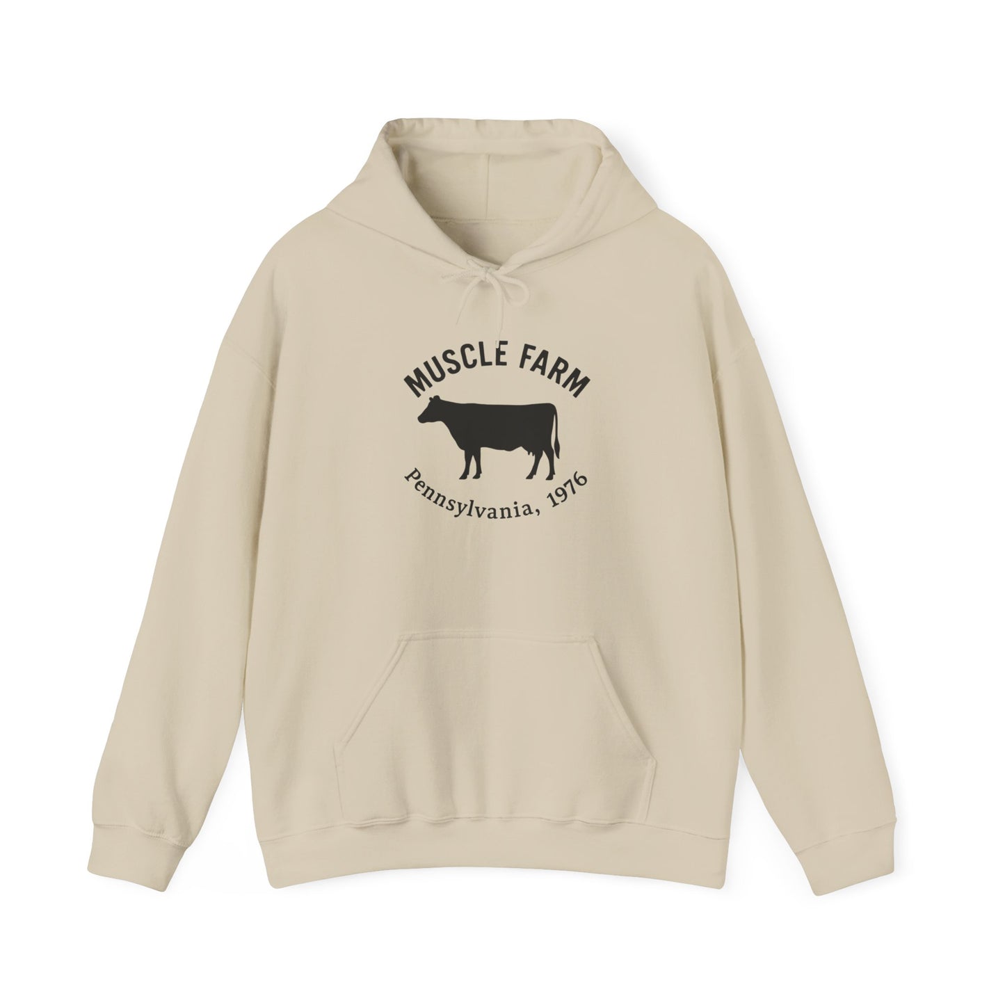 Muscle Farm Hooded Sweatshirt - Wear Your Work Ethic
