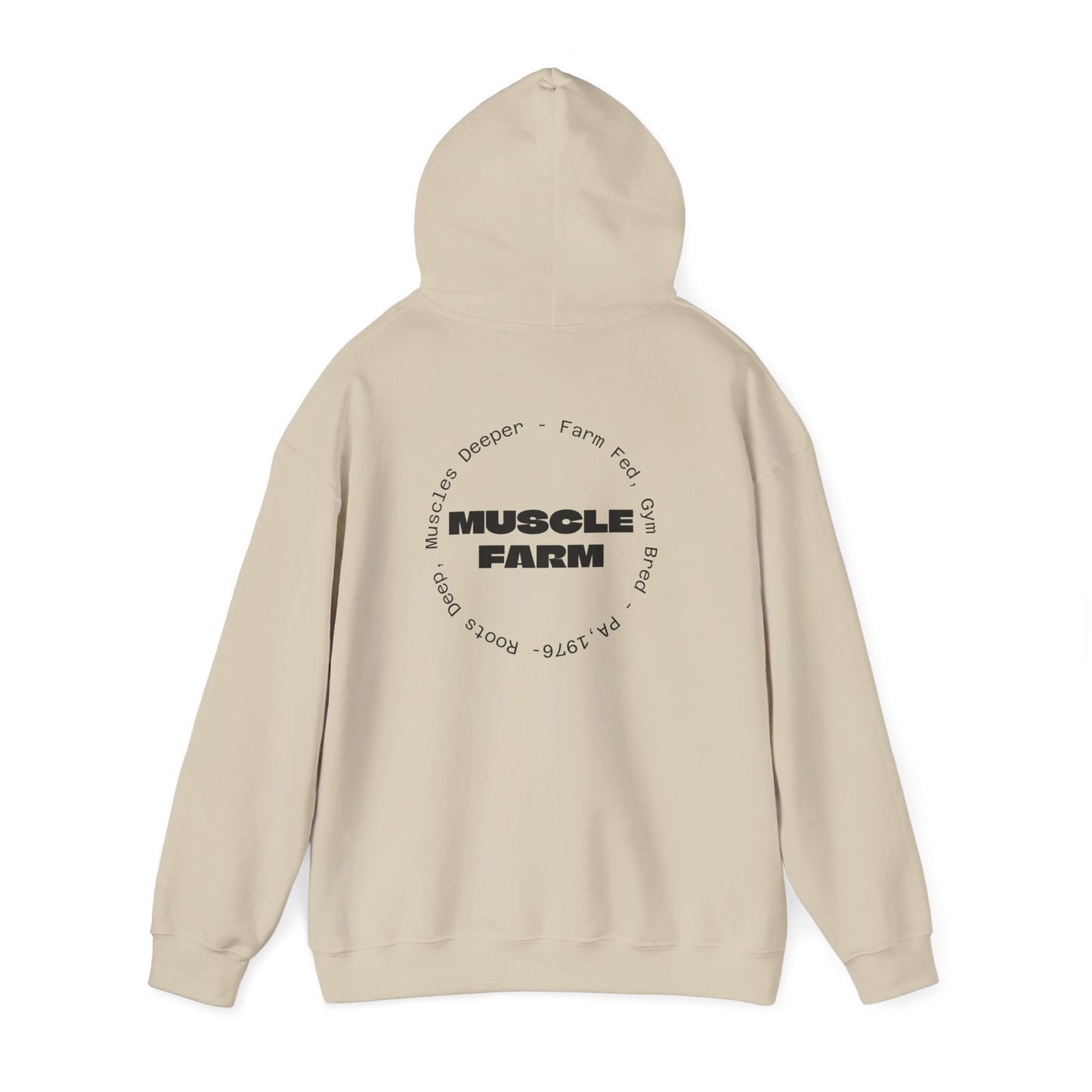 Muscle Farm Hooded Sweatshirt - Wear Your Work Ethic