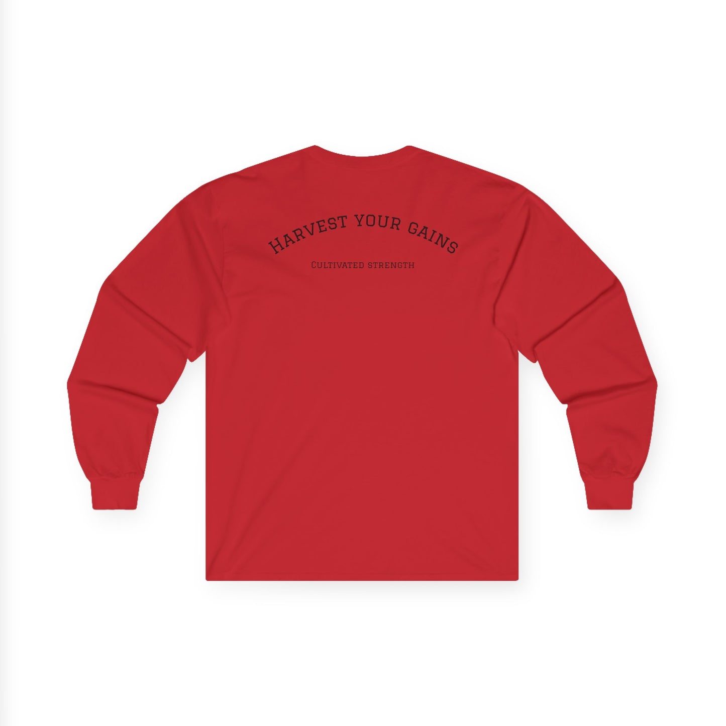 Muscle Farm Long Sleeve Tee - Harvest Your Gains, Unisex T-Shirt, Farm Aesthetic Apparel, Fitness Motivation Shirt, Casual Wear