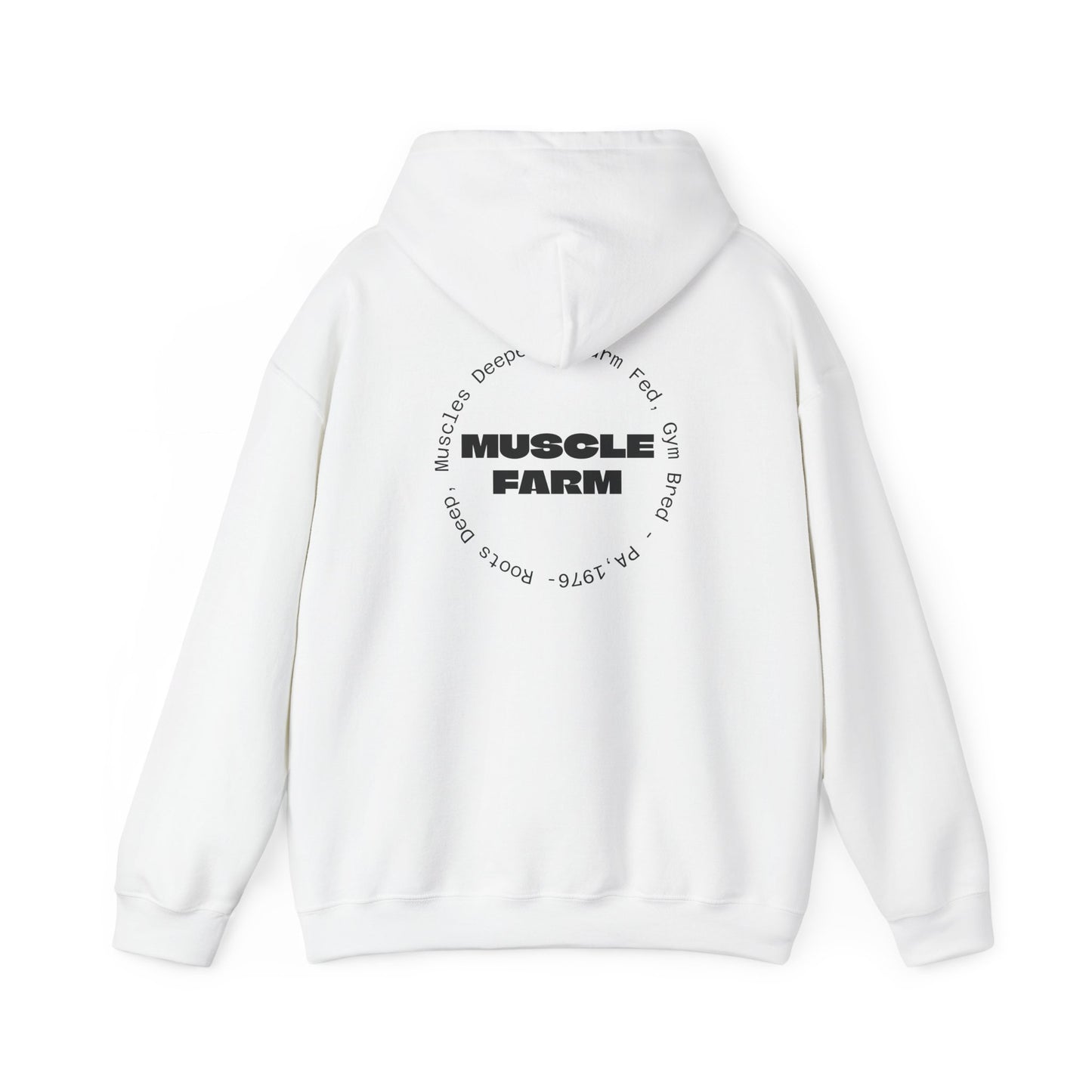Muscle Farm Hooded Sweatshirt - Wear Your Work Ethic