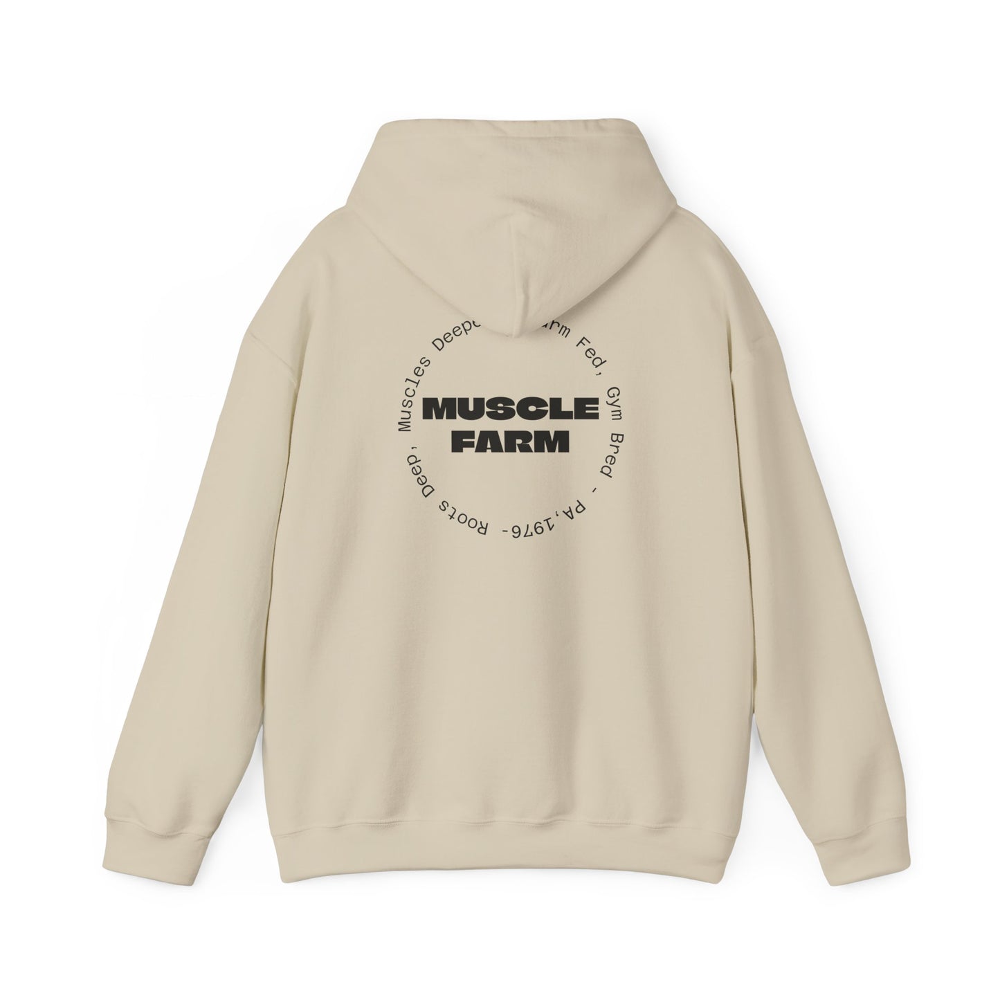 Muscle Farm Hooded Sweatshirt - Wear Your Work Ethic