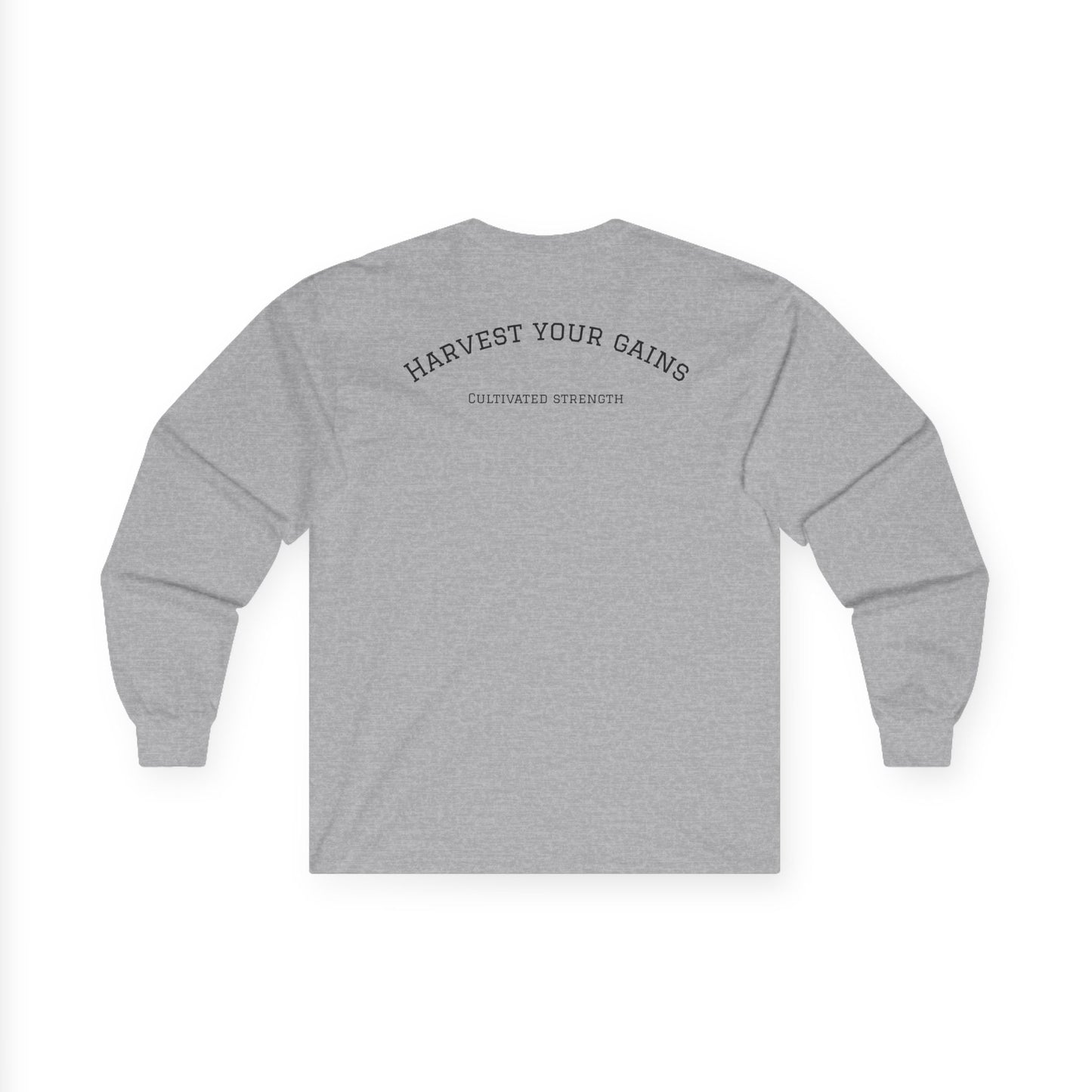 Muscle Farm Long Sleeve Tee - Harvest Your Gains, Unisex T-Shirt, Farm Aesthetic Apparel, Fitness Motivation Shirt, Casual Wear