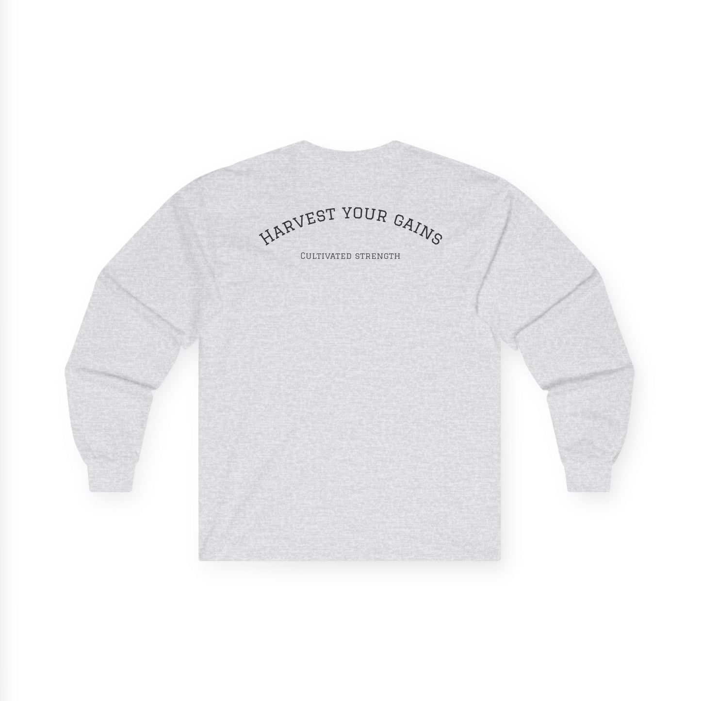 Muscle Farm Long Sleeve Tee - Harvest Your Gains, Unisex T-Shirt, Farm Aesthetic Apparel, Fitness Motivation Shirt, Casual Wear