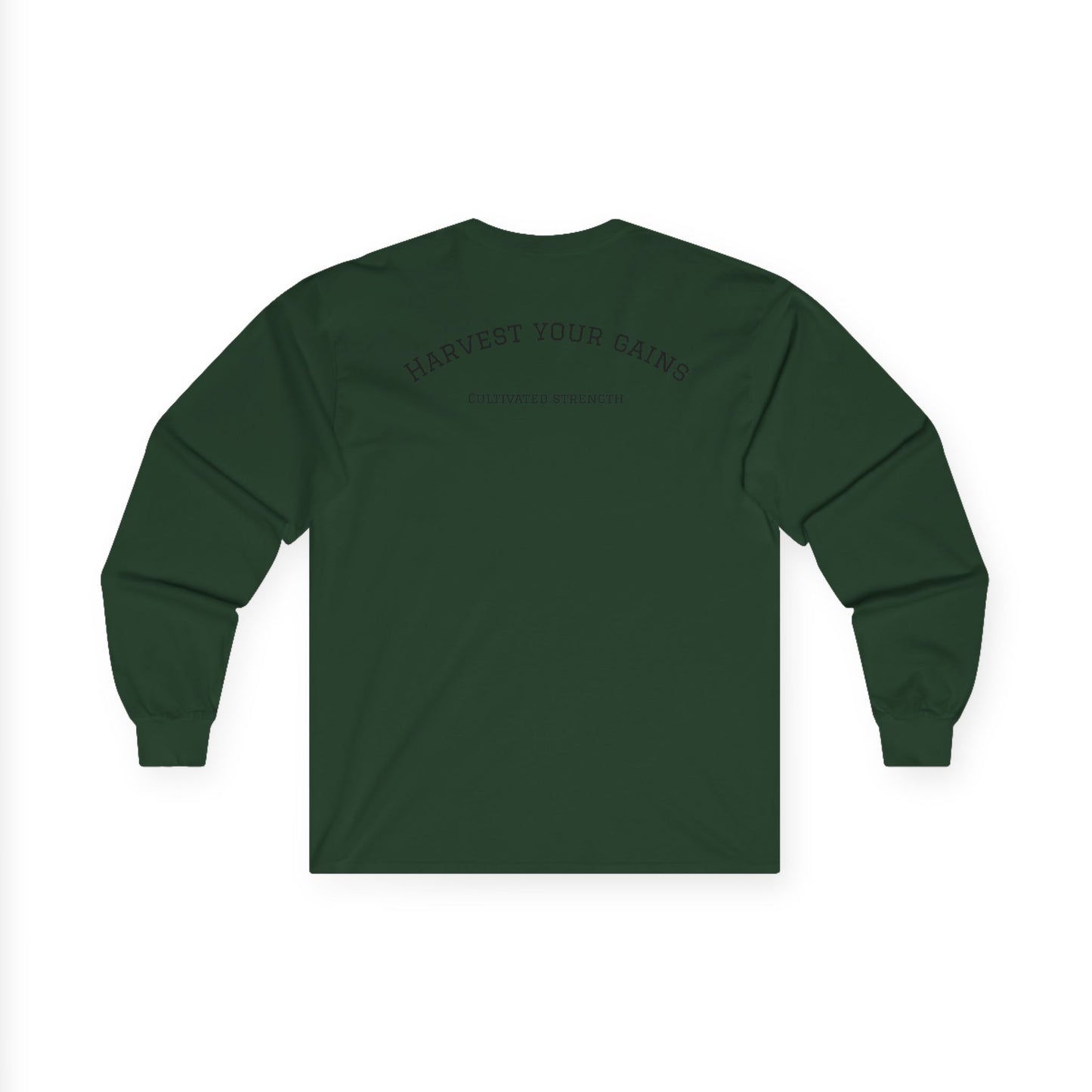 Muscle Farm Long Sleeve Tee - Harvest Your Gains, Unisex T-Shirt, Farm Aesthetic Apparel, Fitness Motivation Shirt, Casual Wear