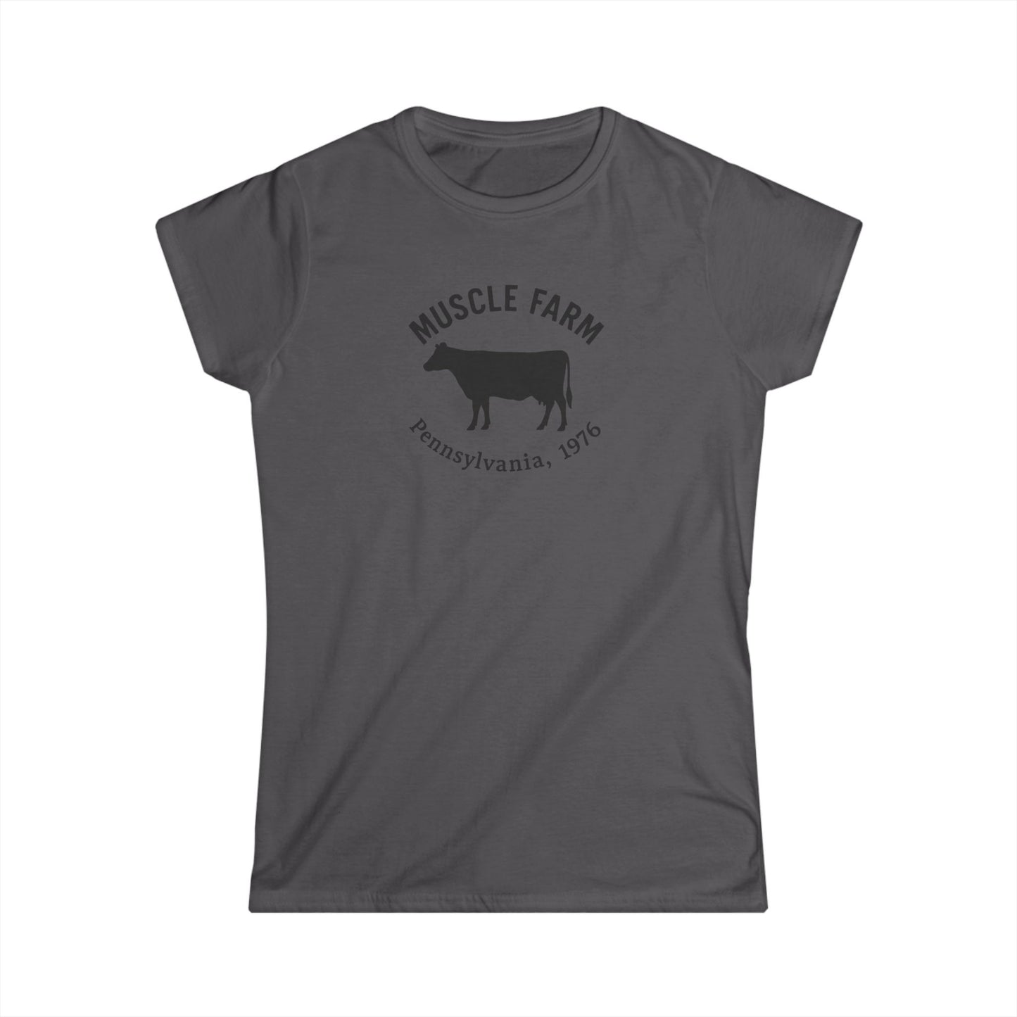 Women's Tee - Muscle Farm Wear Your Work Ethic Statement Shirt