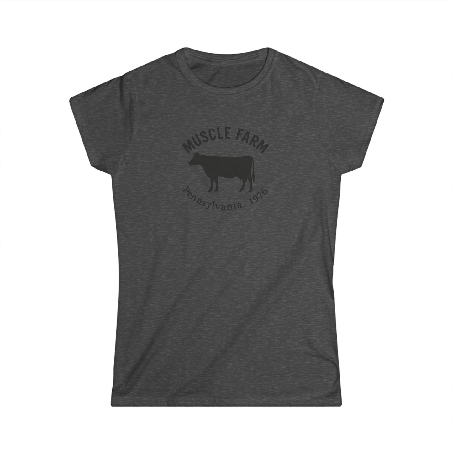 Women's Tee - Muscle Farm Wear Your Work Ethic Statement Shirt