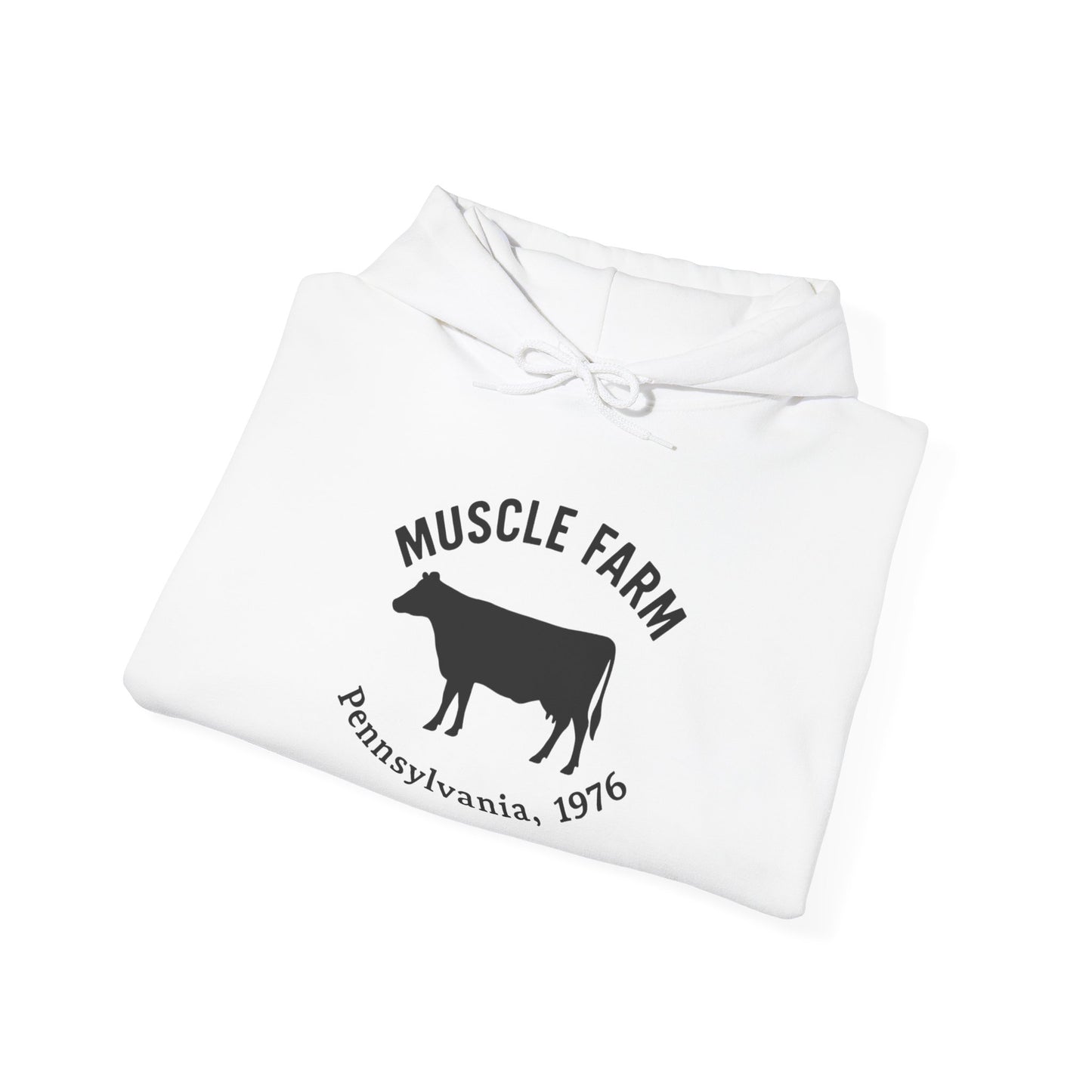 Muscle Farm Hooded Sweatshirt - Wear Your Work Ethic