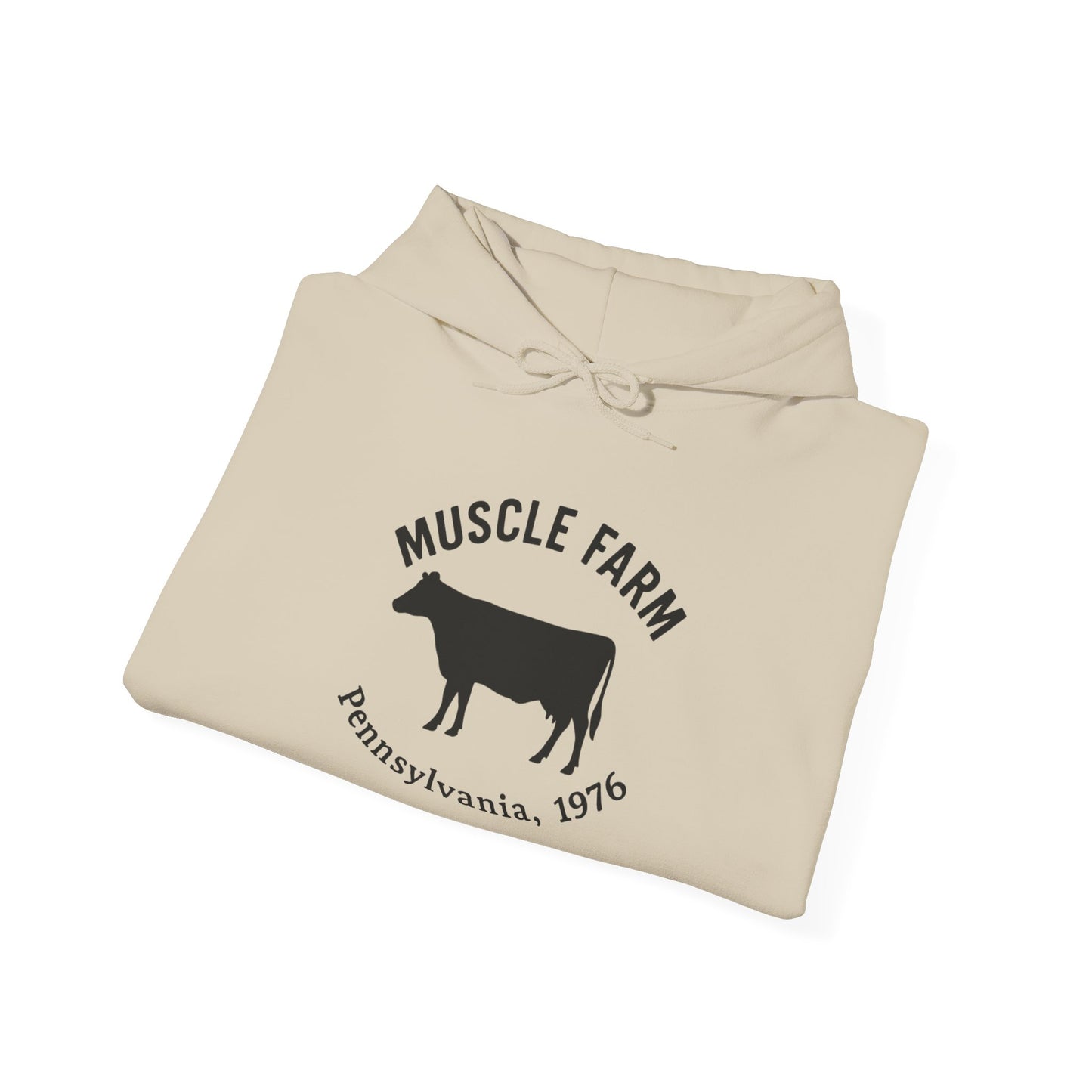 Muscle Farm Hooded Sweatshirt - Wear Your Work Ethic