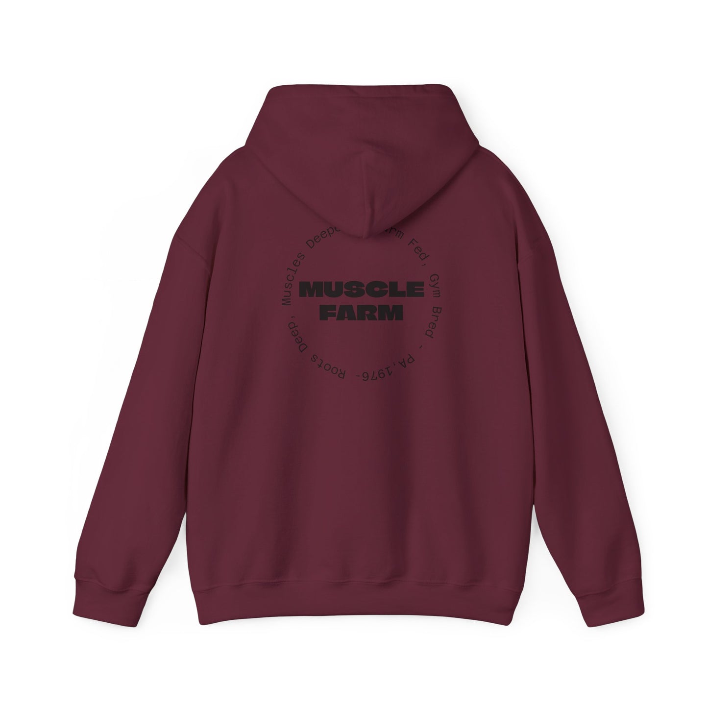 Muscle Farm Hooded Sweatshirt - Wear Your Work Ethic