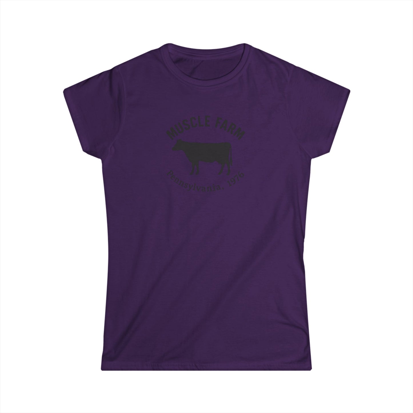 Women's Tee - Muscle Farm Wear Your Work Ethic Statement Shirt