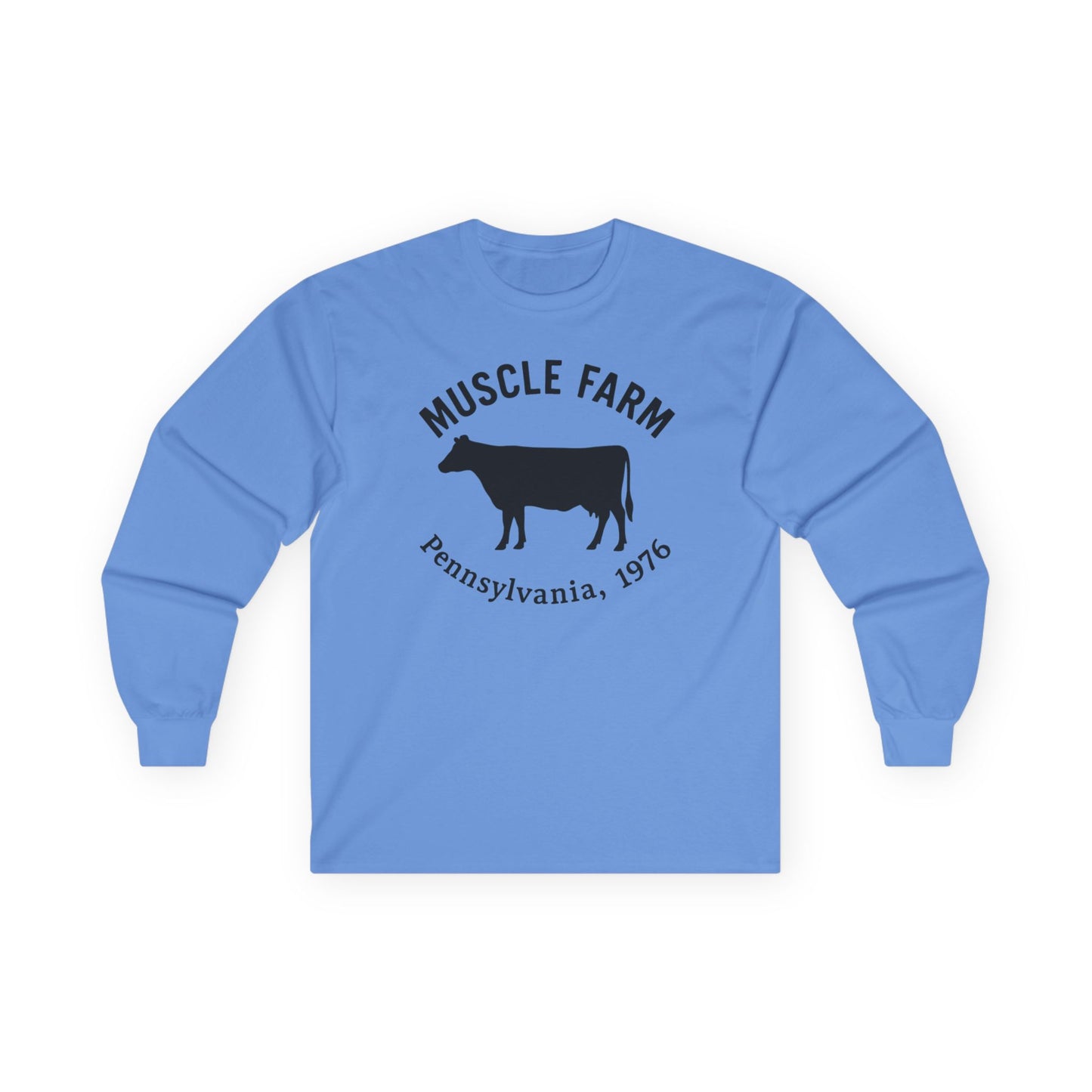 Muscle Farm Long Sleeve Tee - Harvest Your Gains, Unisex T-Shirt, Farm Aesthetic Apparel, Fitness Motivation Shirt, Casual Wear