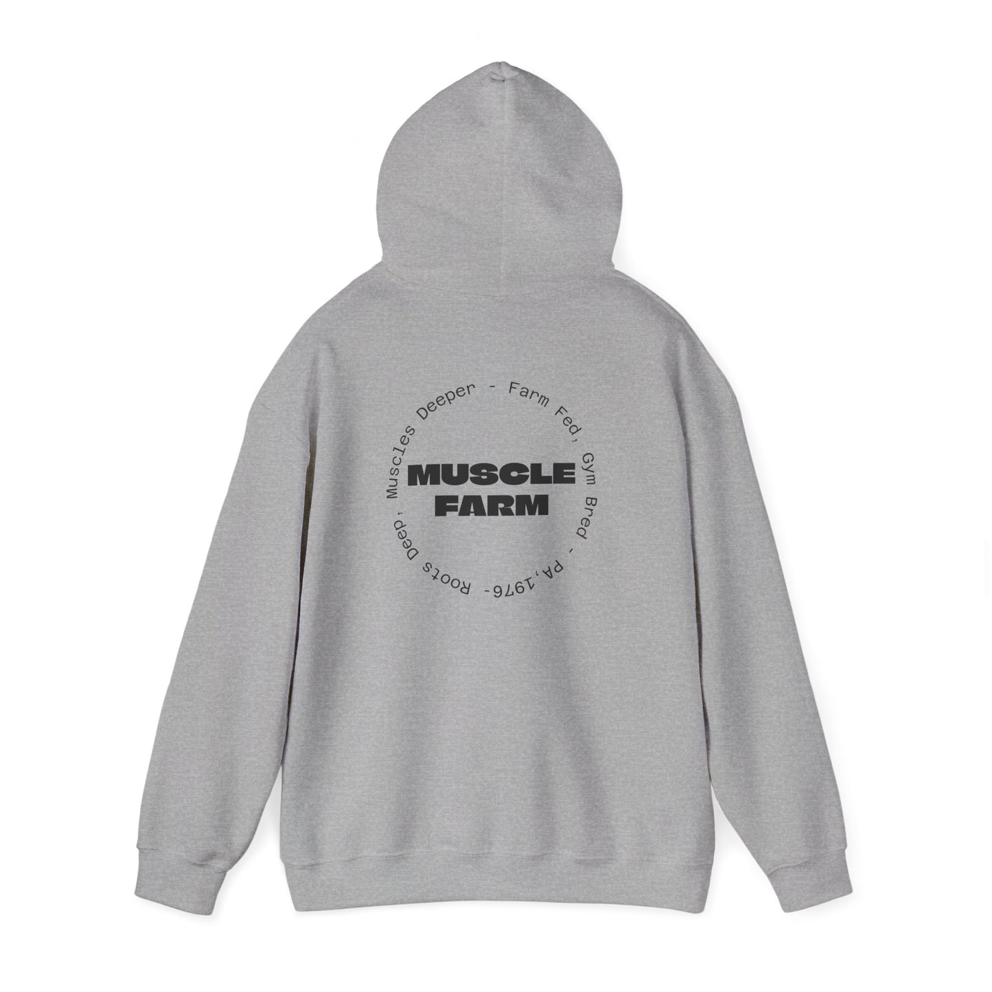 Muscle Farm Hooded Sweatshirt - Wear Your Work Ethic