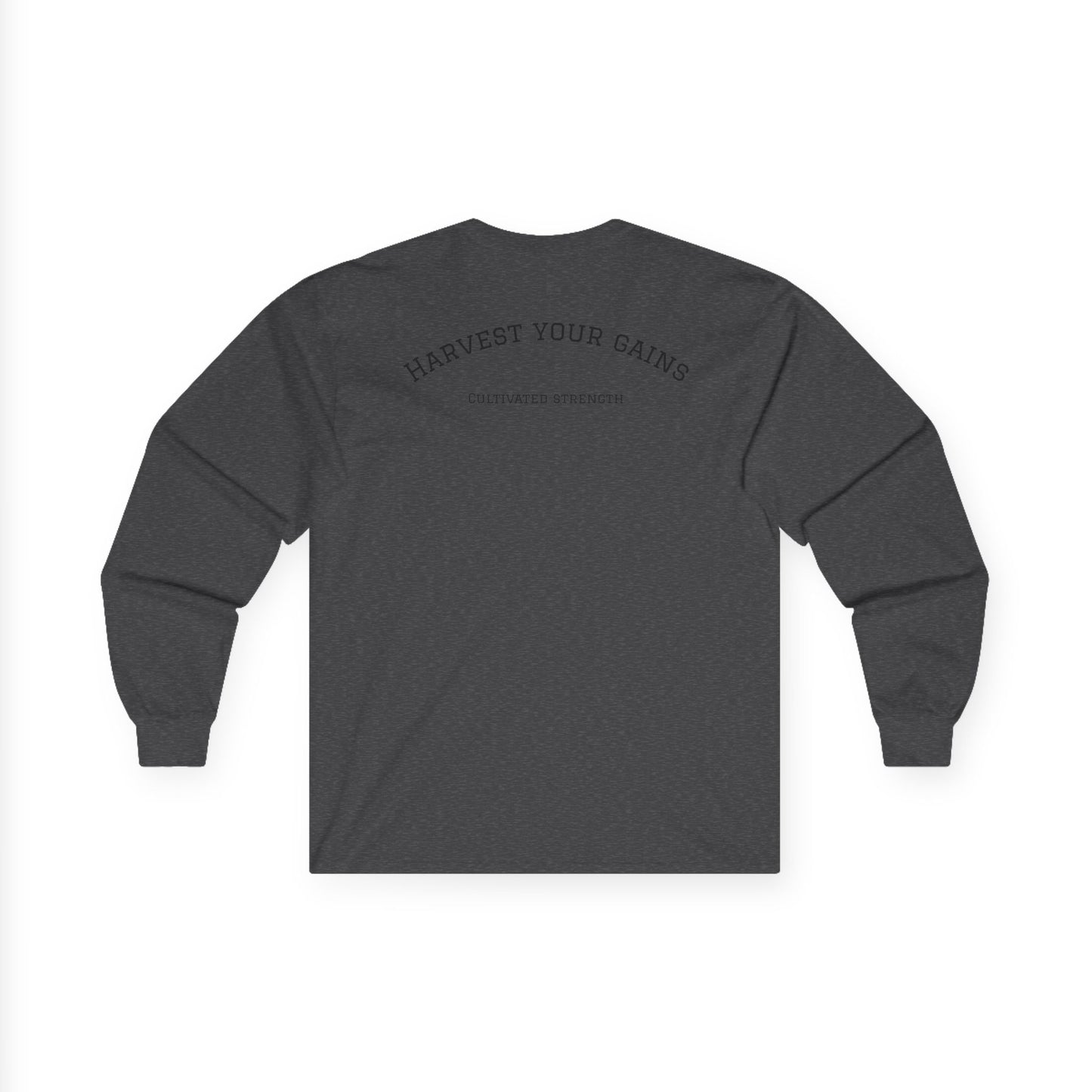 Muscle Farm Long Sleeve Tee - Harvest Your Gains, Unisex T-Shirt, Farm Aesthetic Apparel, Fitness Motivation Shirt, Casual Wear